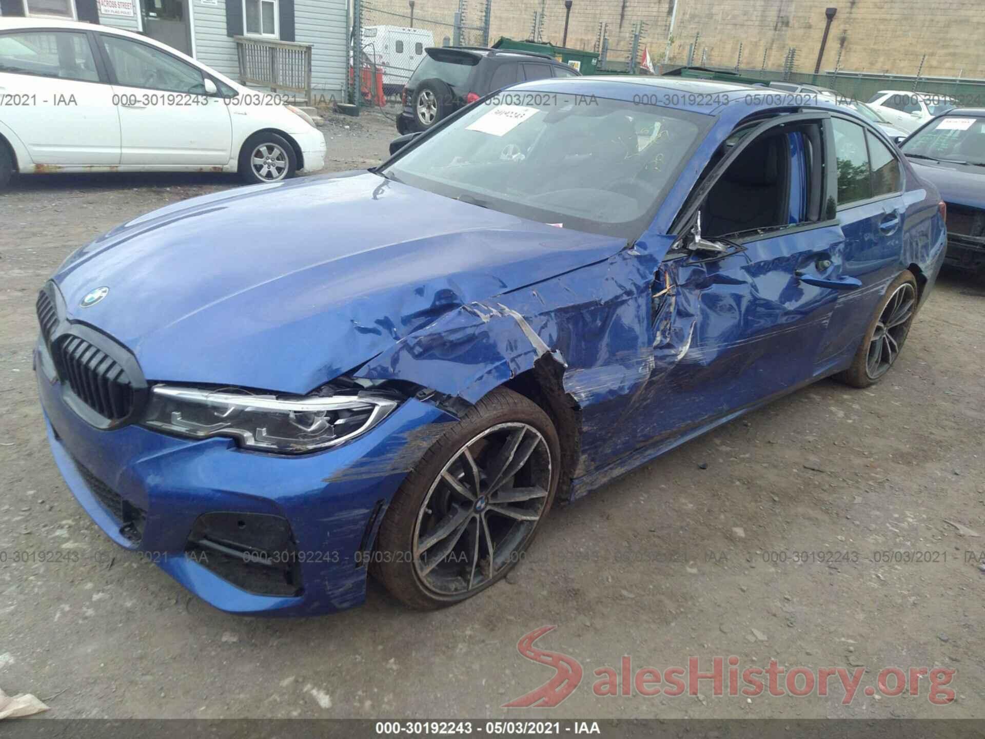 3MW5R7J08M8B77309 2021 BMW 3 SERIES