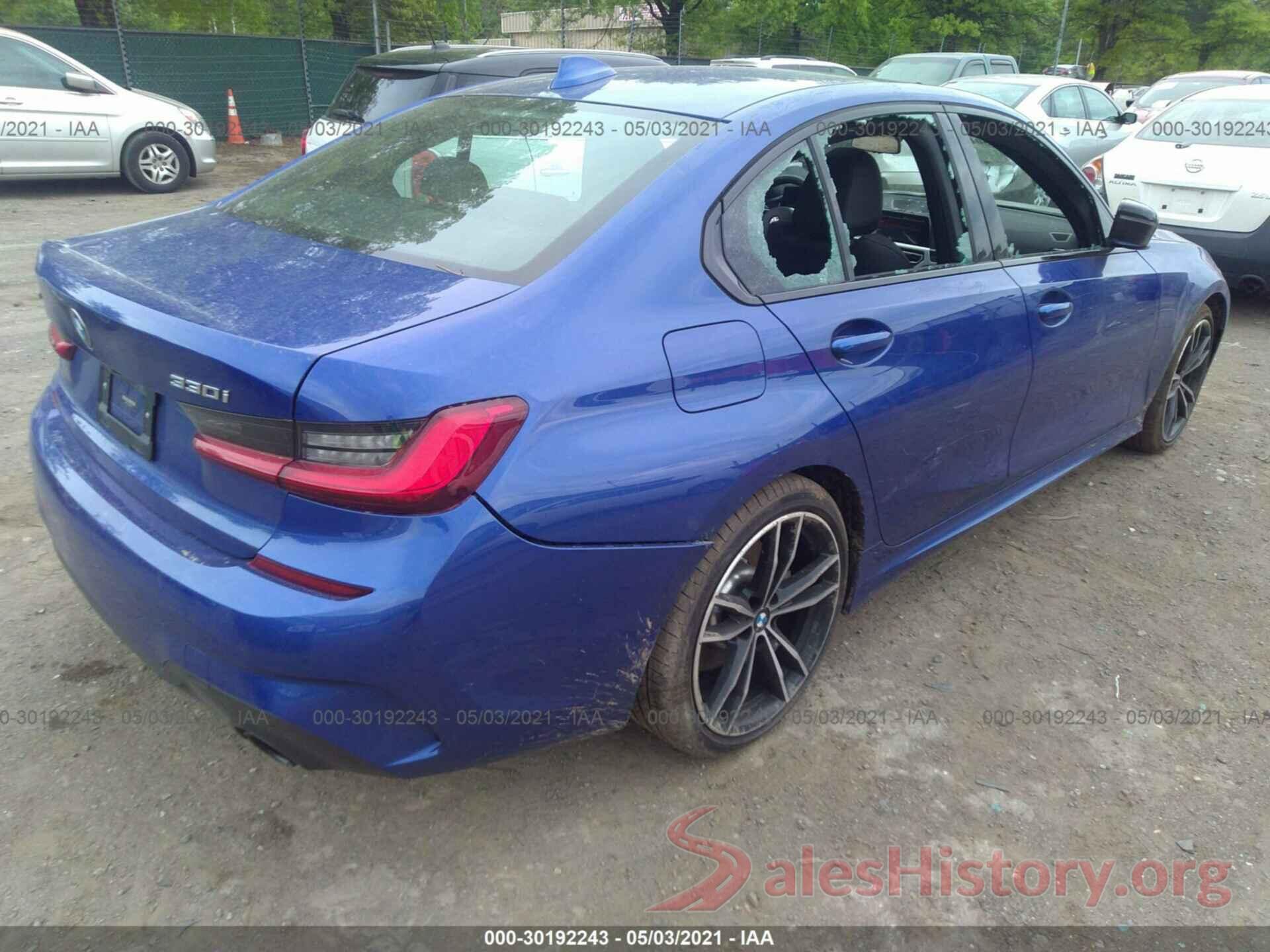 3MW5R7J08M8B77309 2021 BMW 3 SERIES