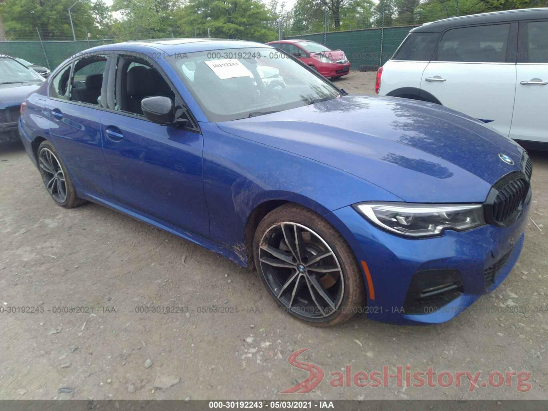 3MW5R7J08M8B77309 2021 BMW 3 SERIES