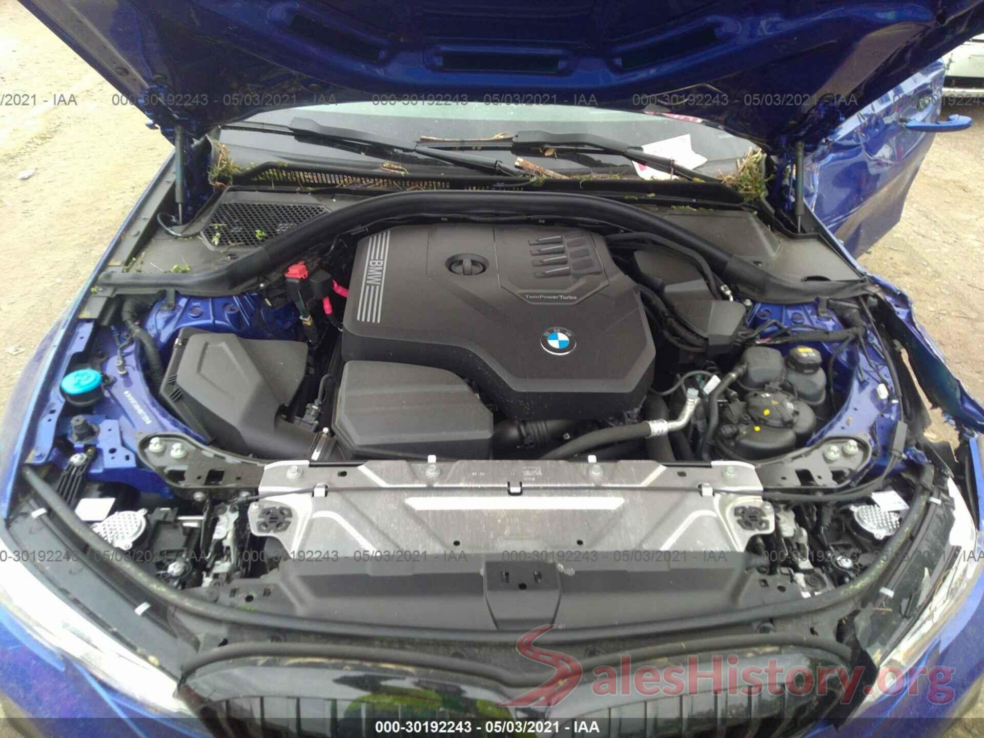 3MW5R7J08M8B77309 2021 BMW 3 SERIES