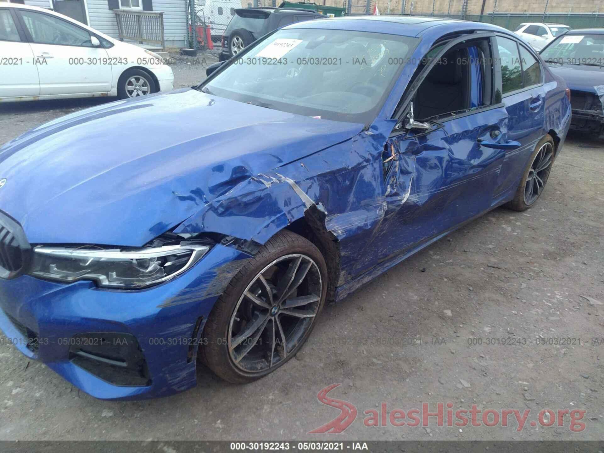 3MW5R7J08M8B77309 2021 BMW 3 SERIES