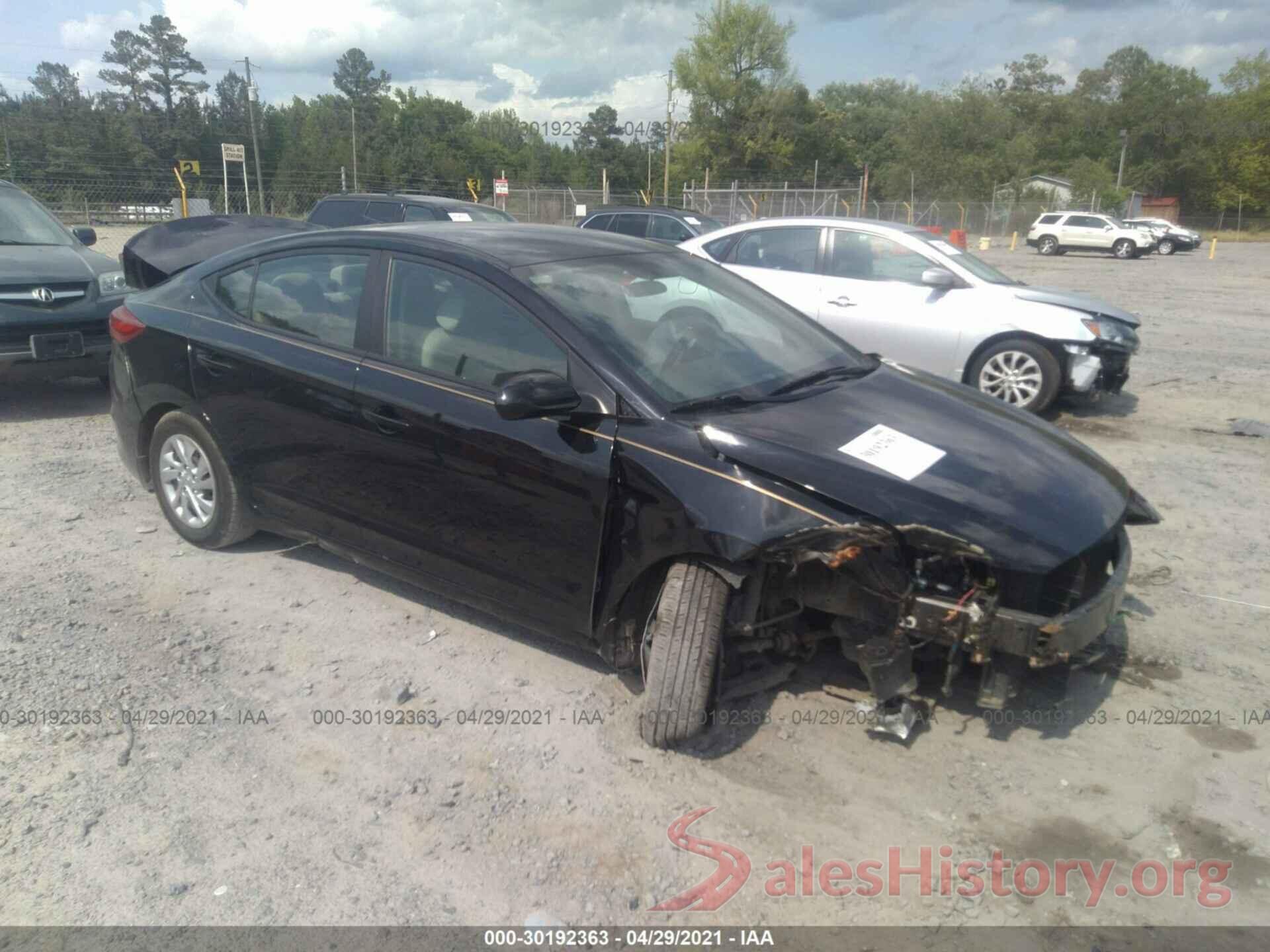 KMHD74LF4HU120534 2017 HYUNDAI ELANTRA