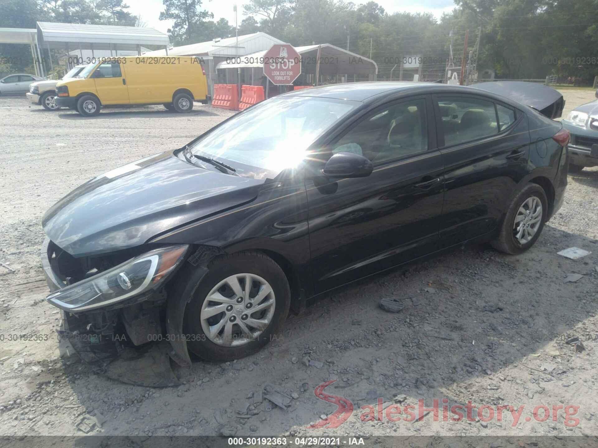 KMHD74LF4HU120534 2017 HYUNDAI ELANTRA