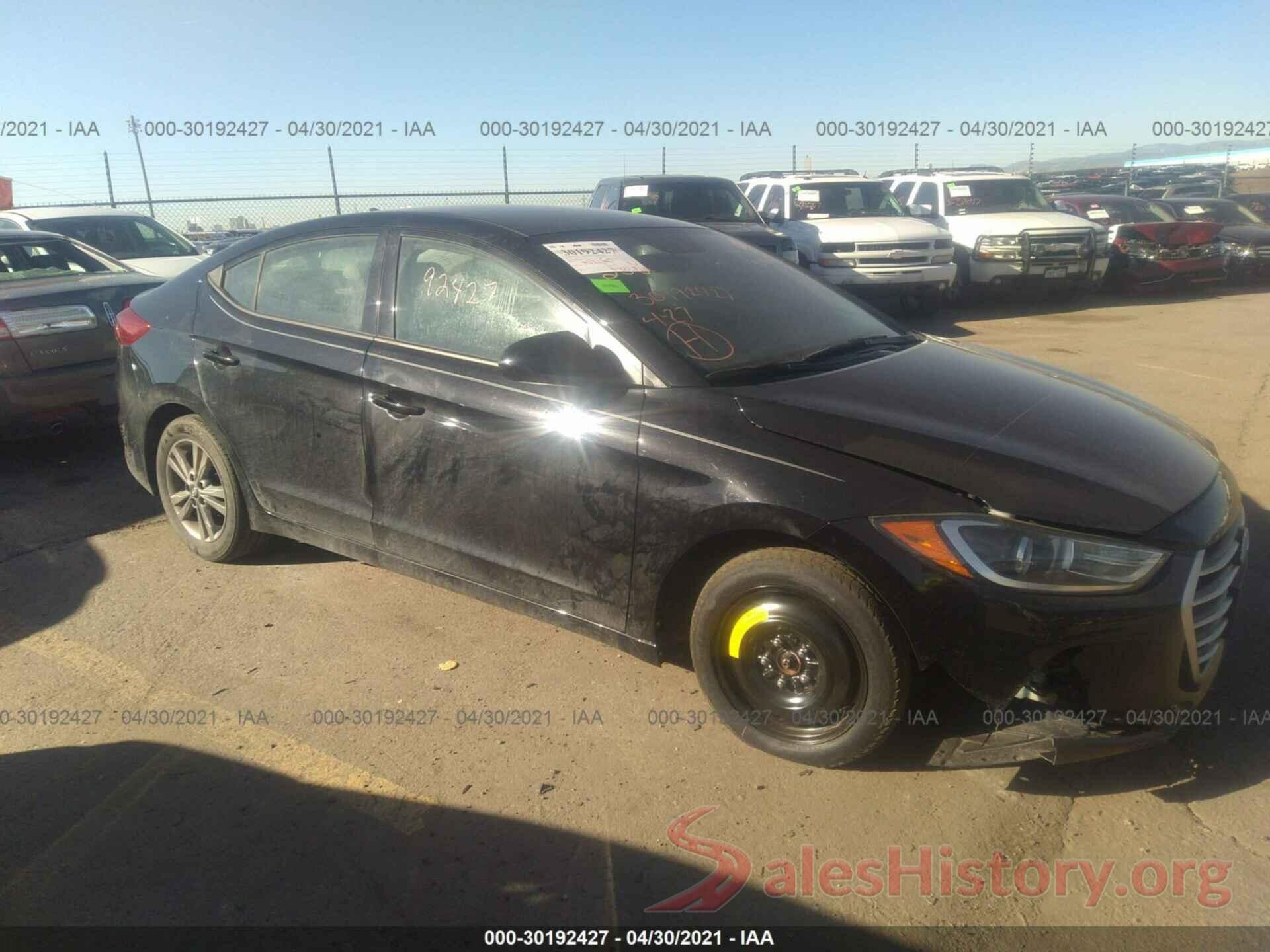 5NPD84LF6HH028692 2017 HYUNDAI ELANTRA