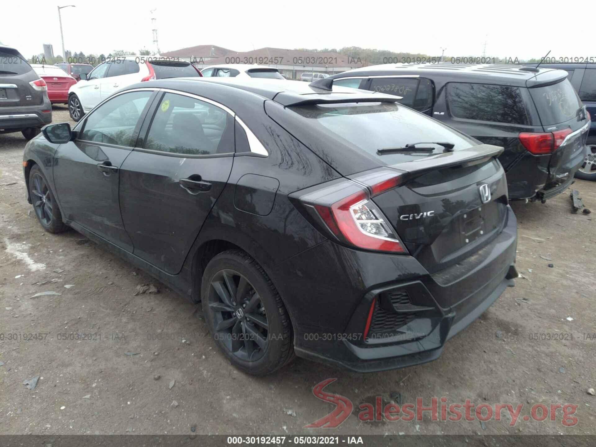 SHHFK7H68MU203276 2021 HONDA CIVIC HATCHBACK