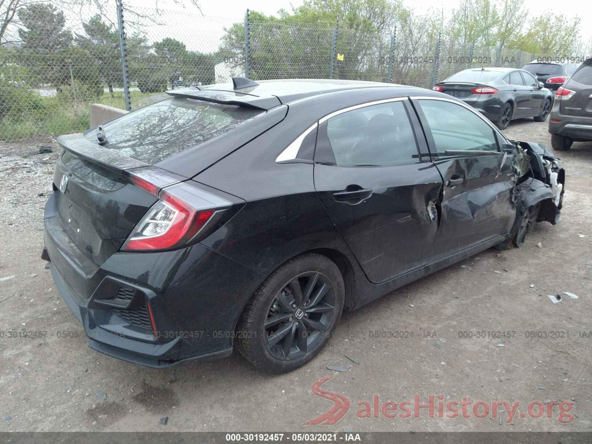 SHHFK7H68MU203276 2021 HONDA CIVIC HATCHBACK