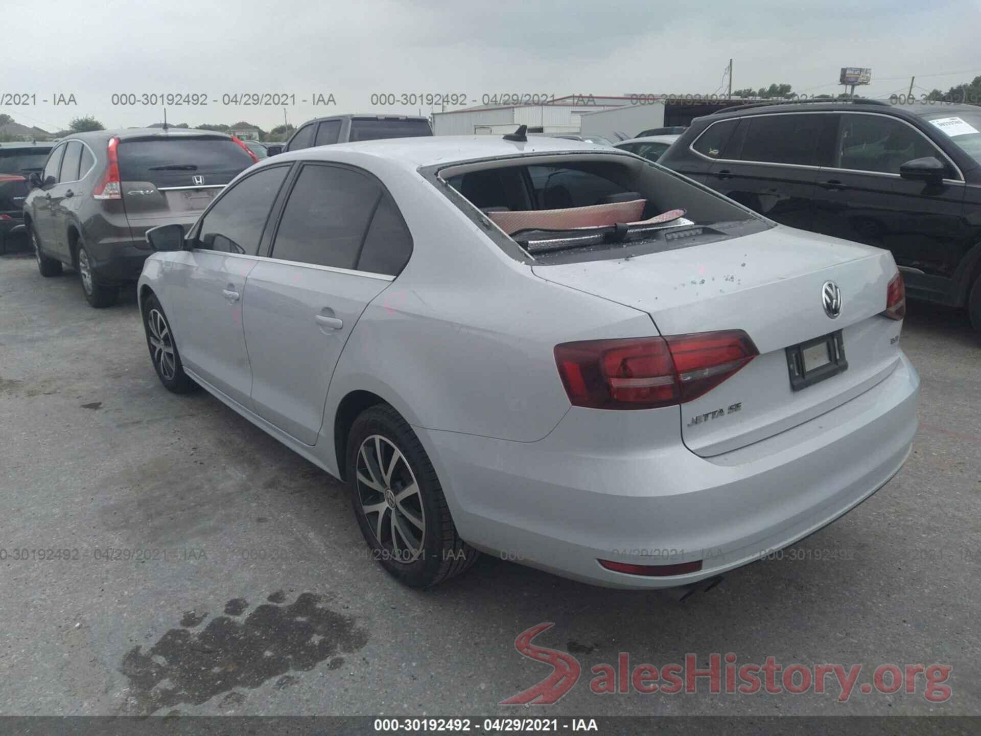 3VWDB7AJ6HM311949 2017 VOLKSWAGEN JETTA