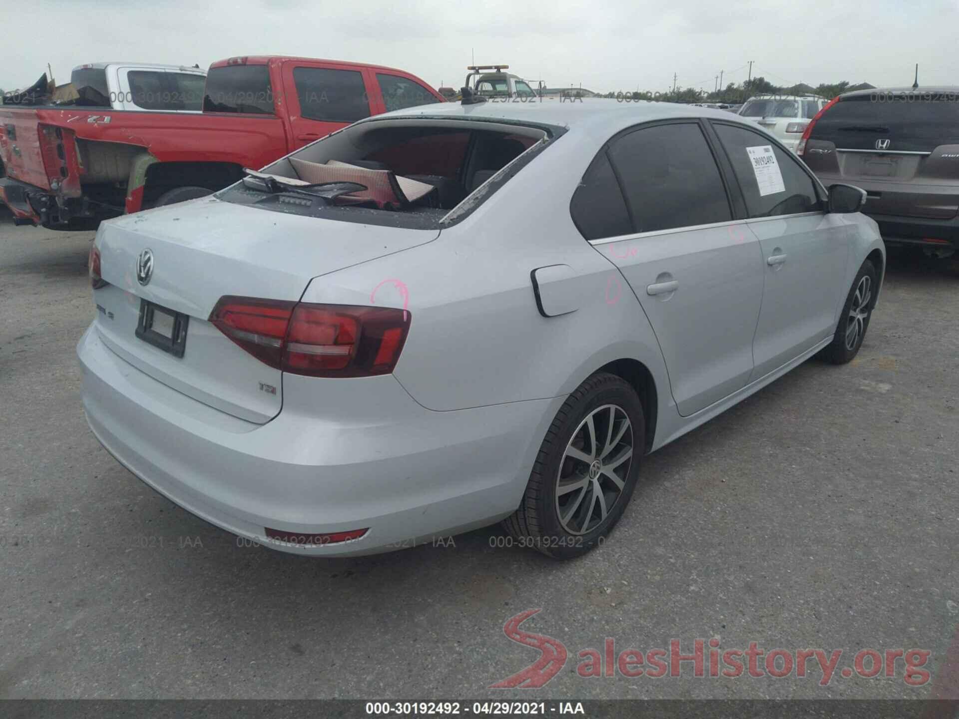 3VWDB7AJ6HM311949 2017 VOLKSWAGEN JETTA