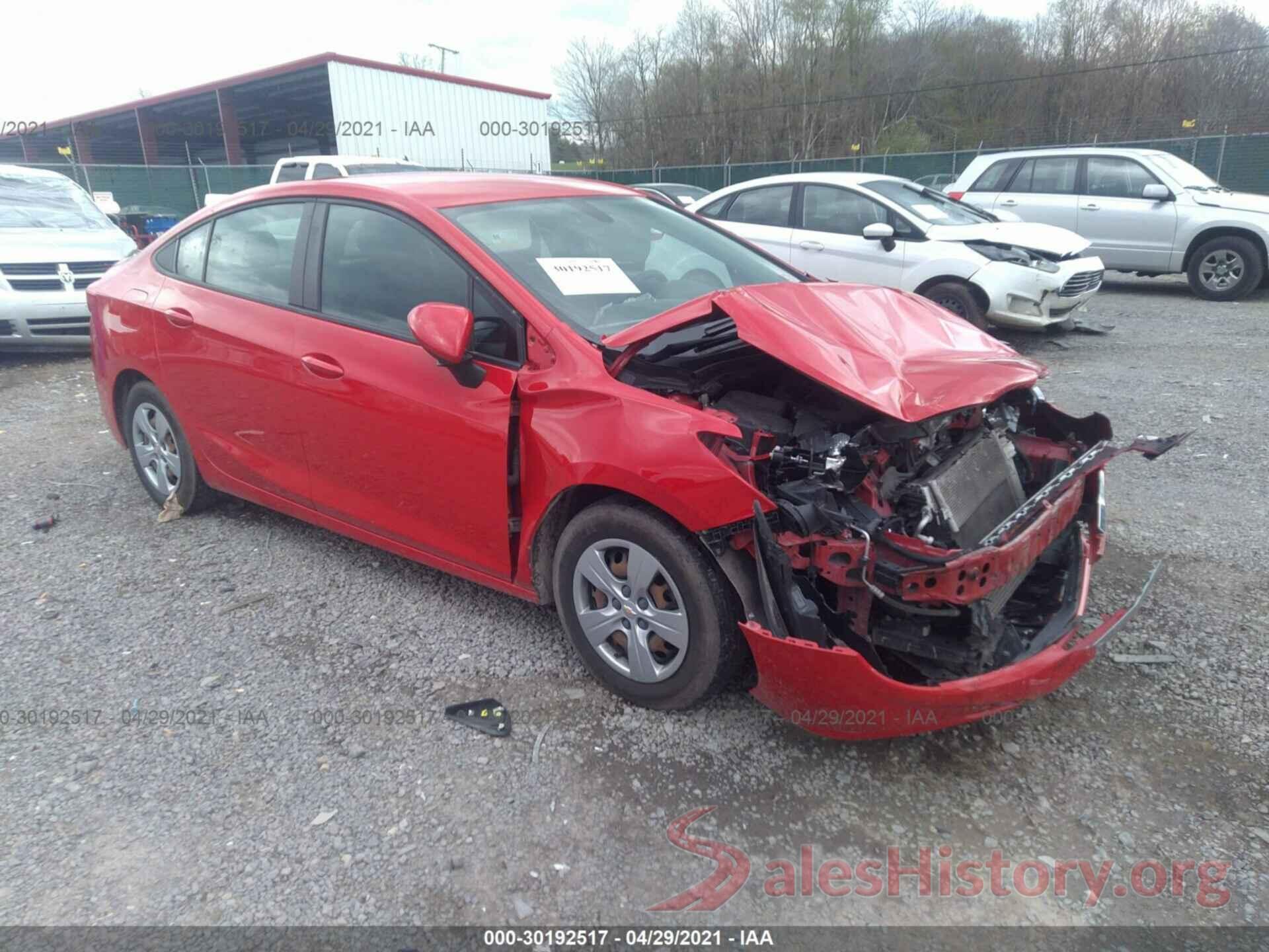 1G1BC5SM7H7249646 2017 CHEVROLET CRUZE