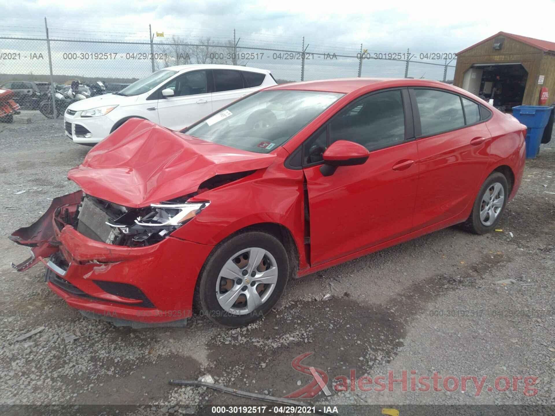 1G1BC5SM7H7249646 2017 CHEVROLET CRUZE