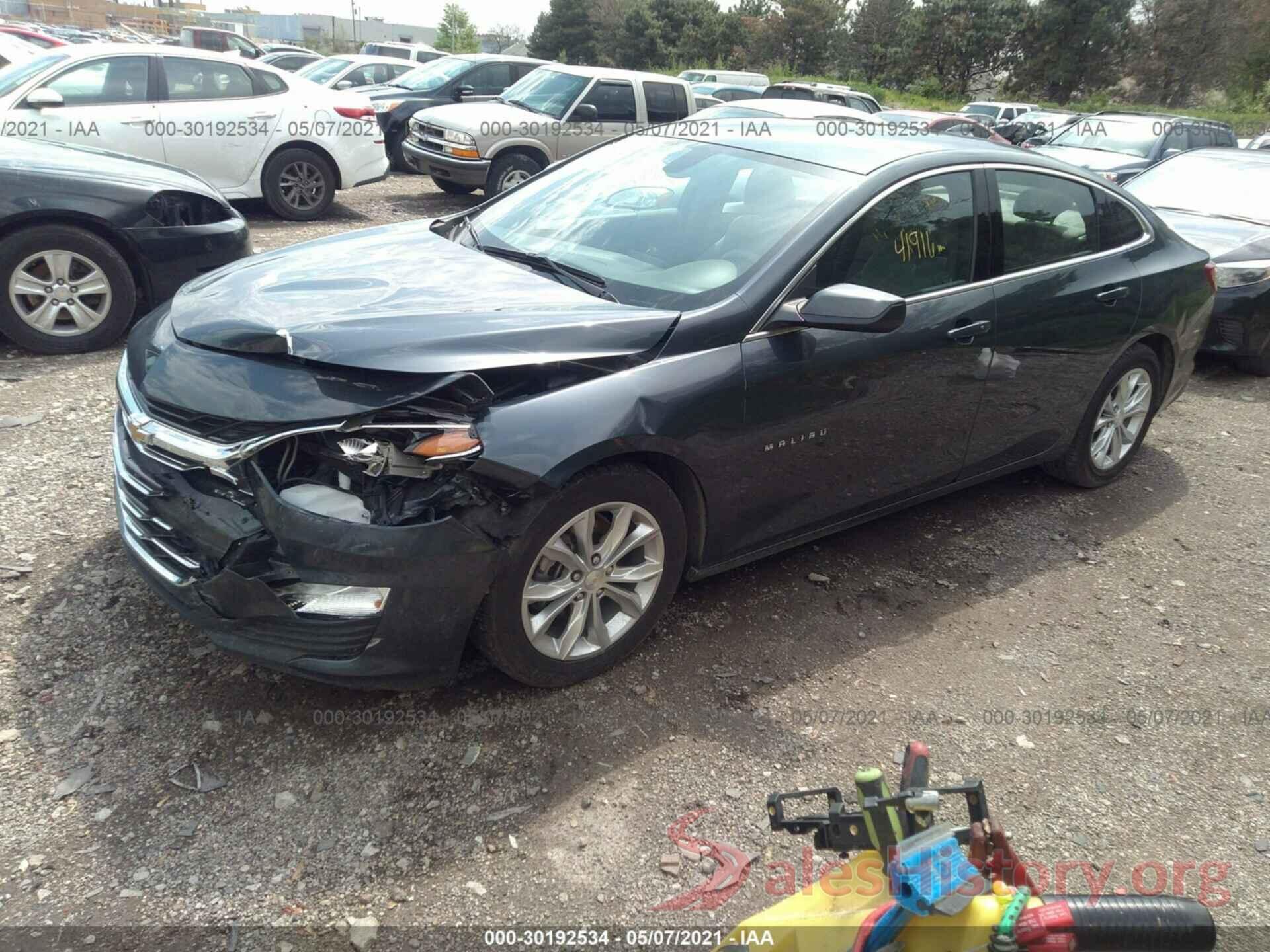 1G1ZD5ST2LF031664 2020 CHEVROLET MALIBU