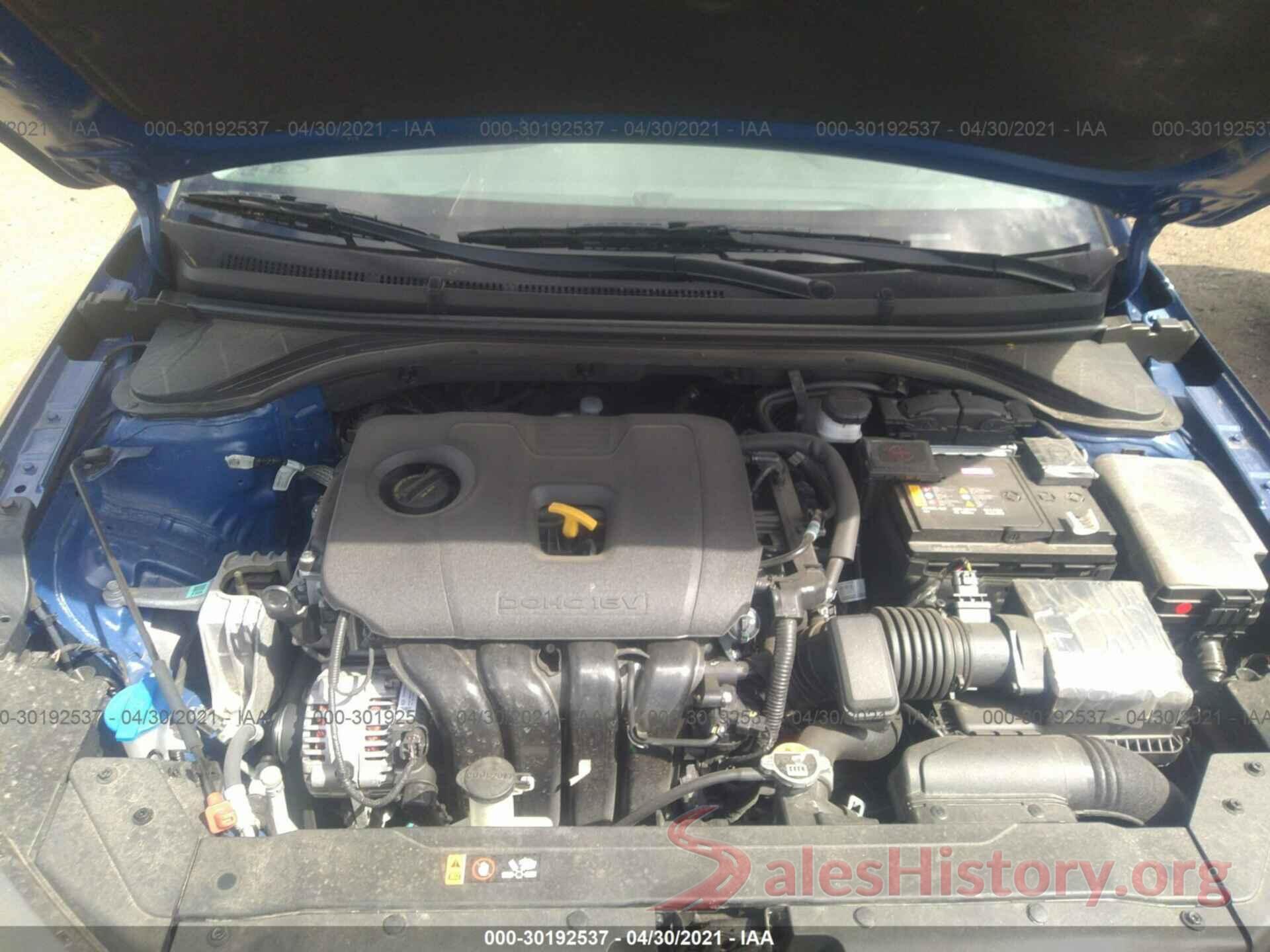 5NPD84LF8LH587640 2020 HYUNDAI ELANTRA