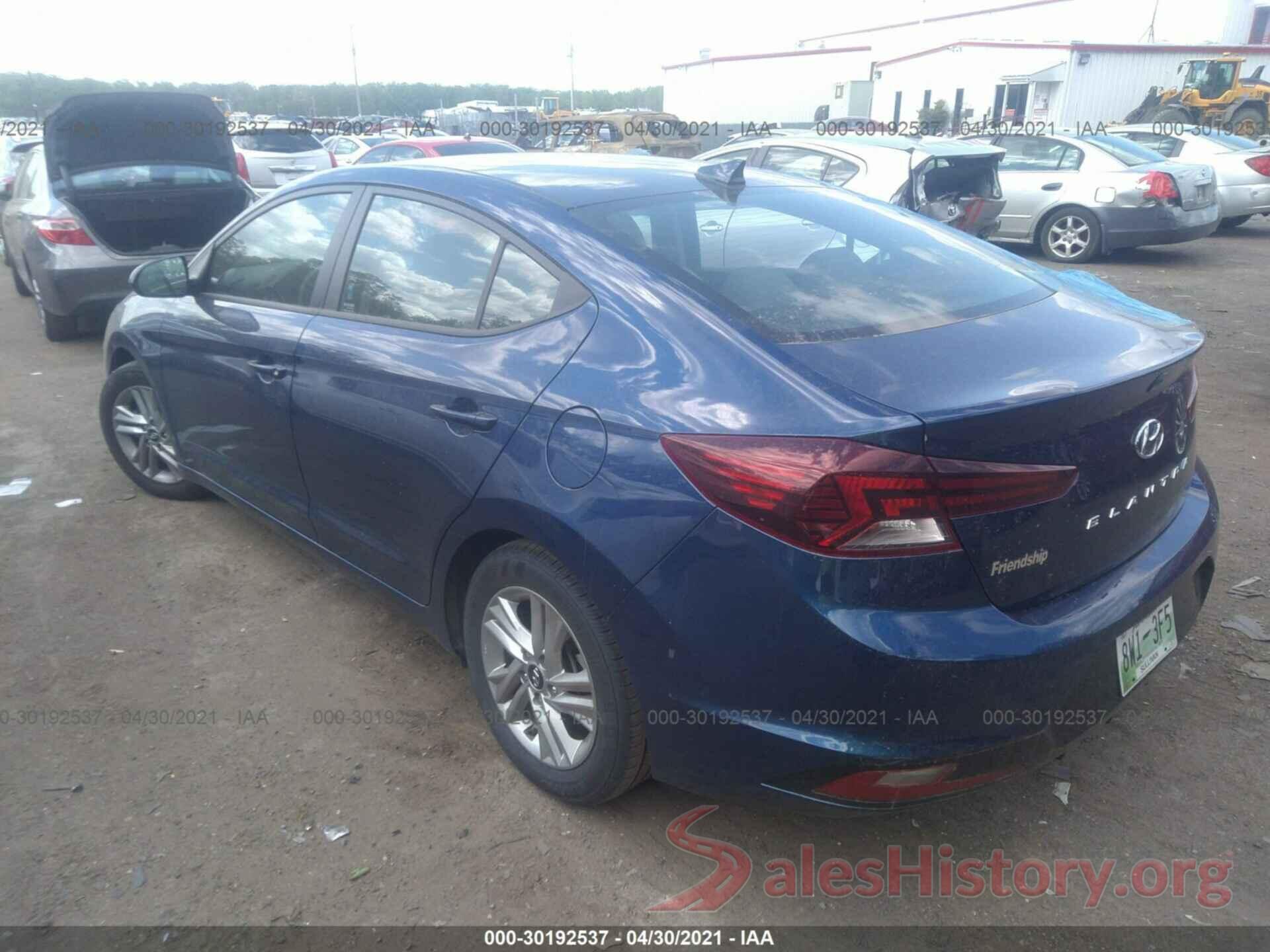 5NPD84LF8LH587640 2020 HYUNDAI ELANTRA