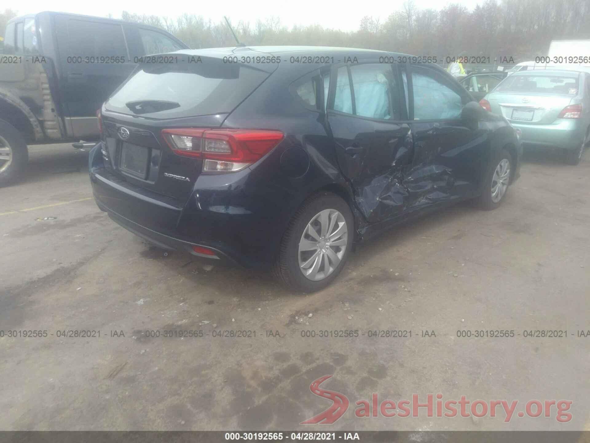 4S3GTAB61L3700898 2020 SUBARU IMPREZA