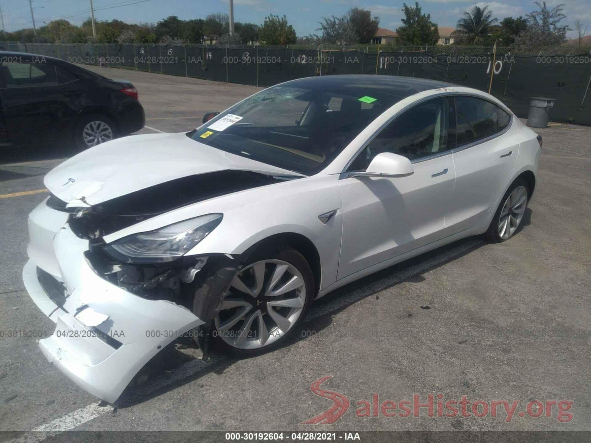 5YJ3E1EA7KF472562 2019 TESLA MODEL 3