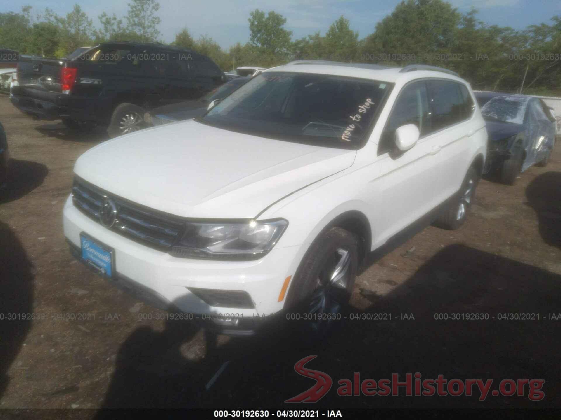 3VV3B7AX6LM124627 2020 VOLKSWAGEN TIGUAN