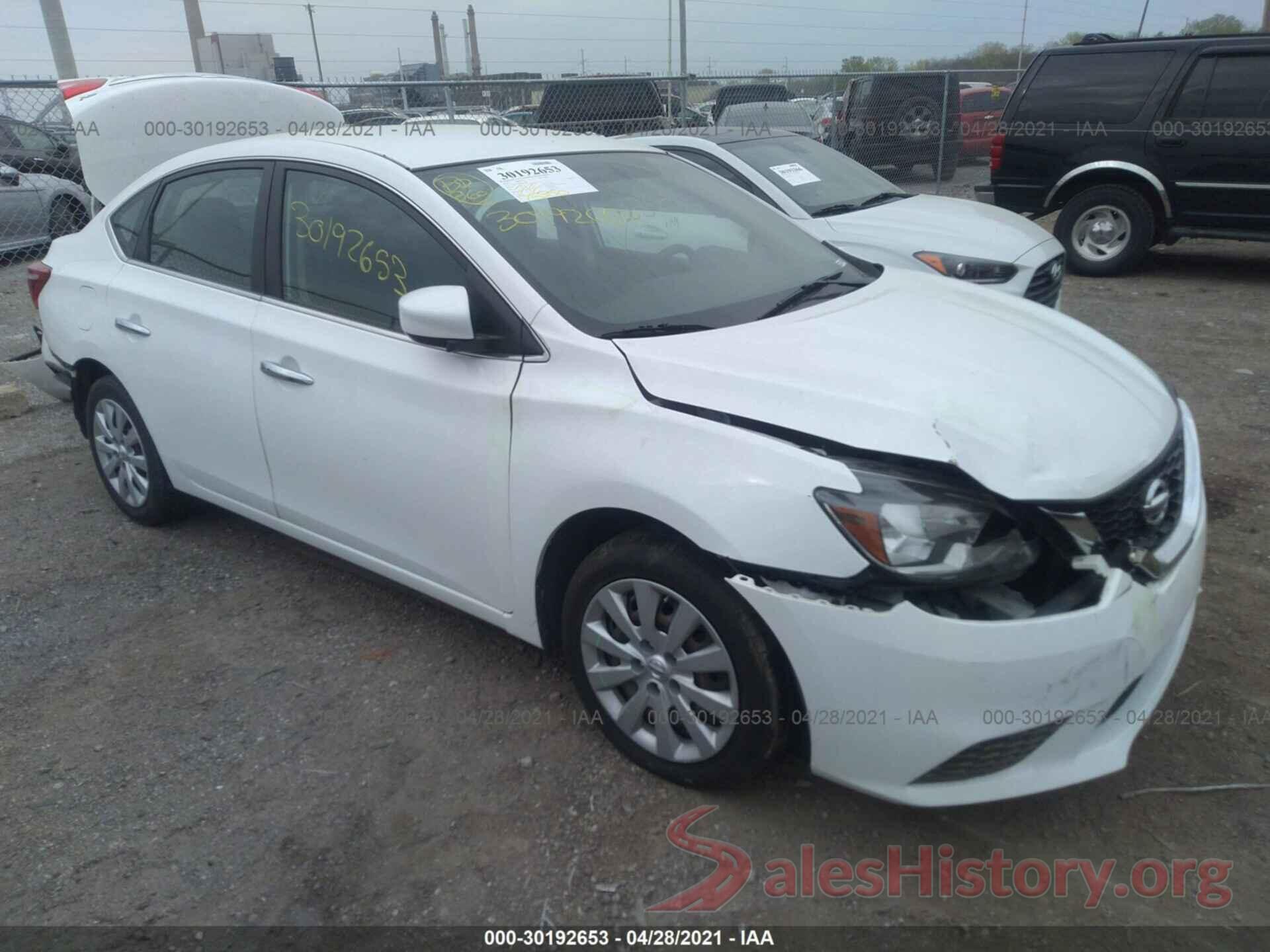 3N1AB7AP8GL637561 2016 NISSAN SENTRA