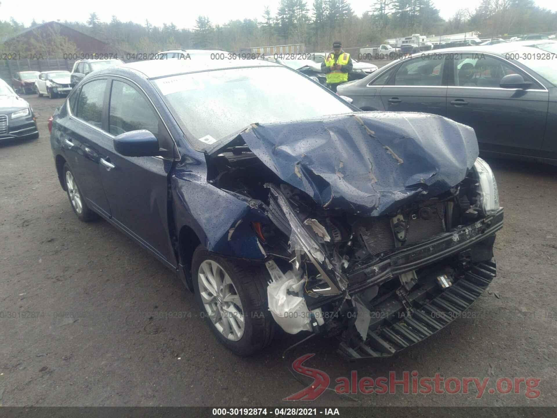 3N1AB7AP5JL653384 2018 NISSAN SENTRA