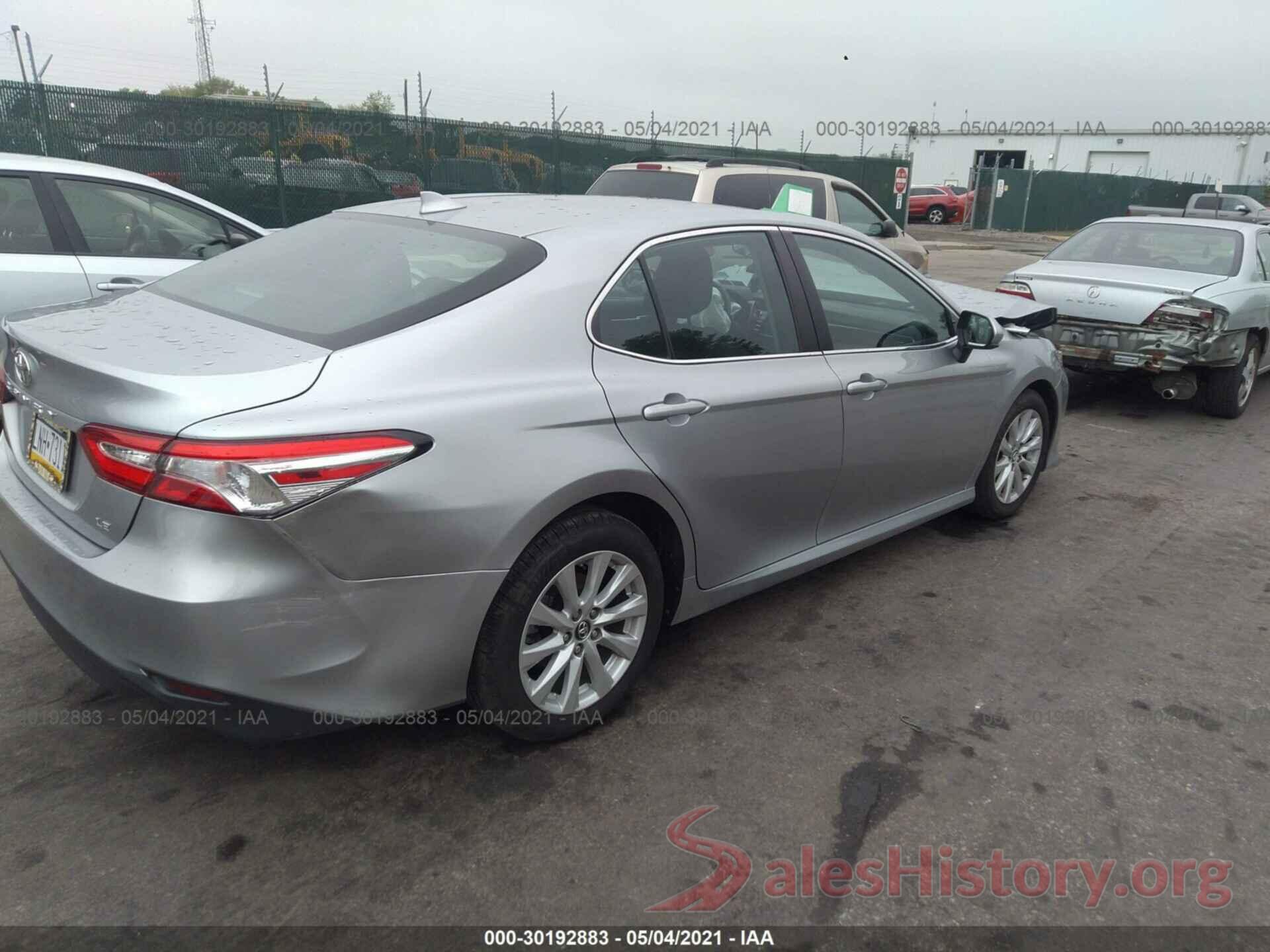 4T1B11HK7KU803588 2019 TOYOTA CAMRY