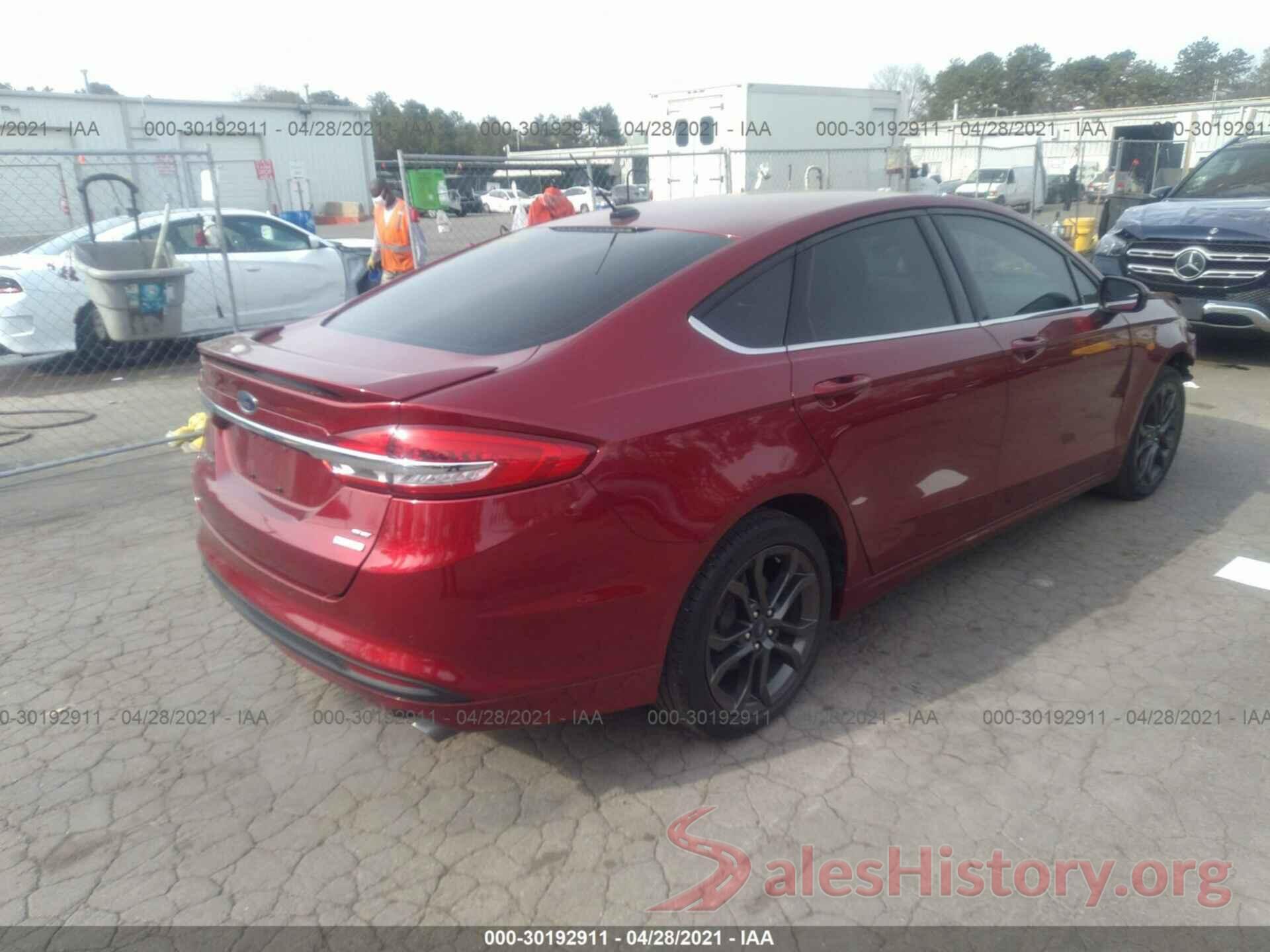 3FA6P0HD6JR191329 2018 FORD FUSION