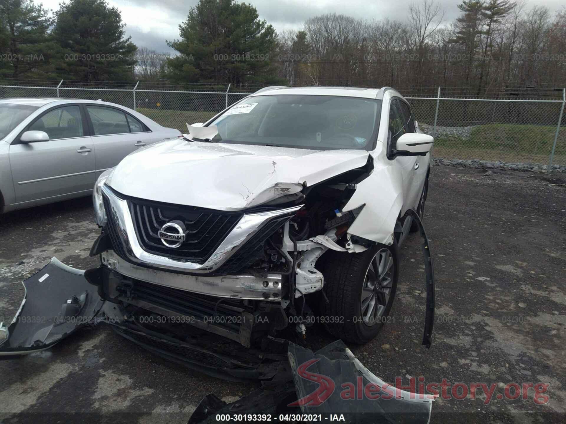 5N1AZ2MH7GN157605 2016 NISSAN MURANO