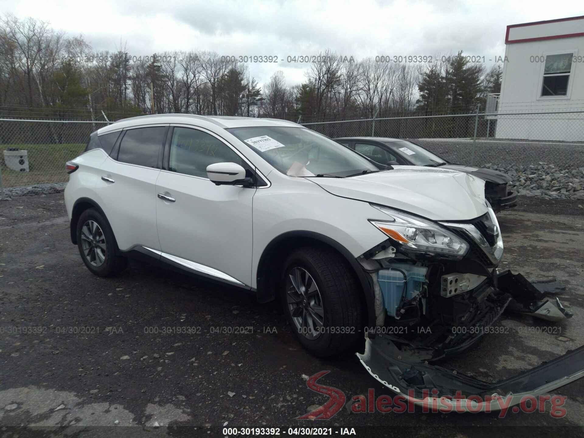 5N1AZ2MH7GN157605 2016 NISSAN MURANO