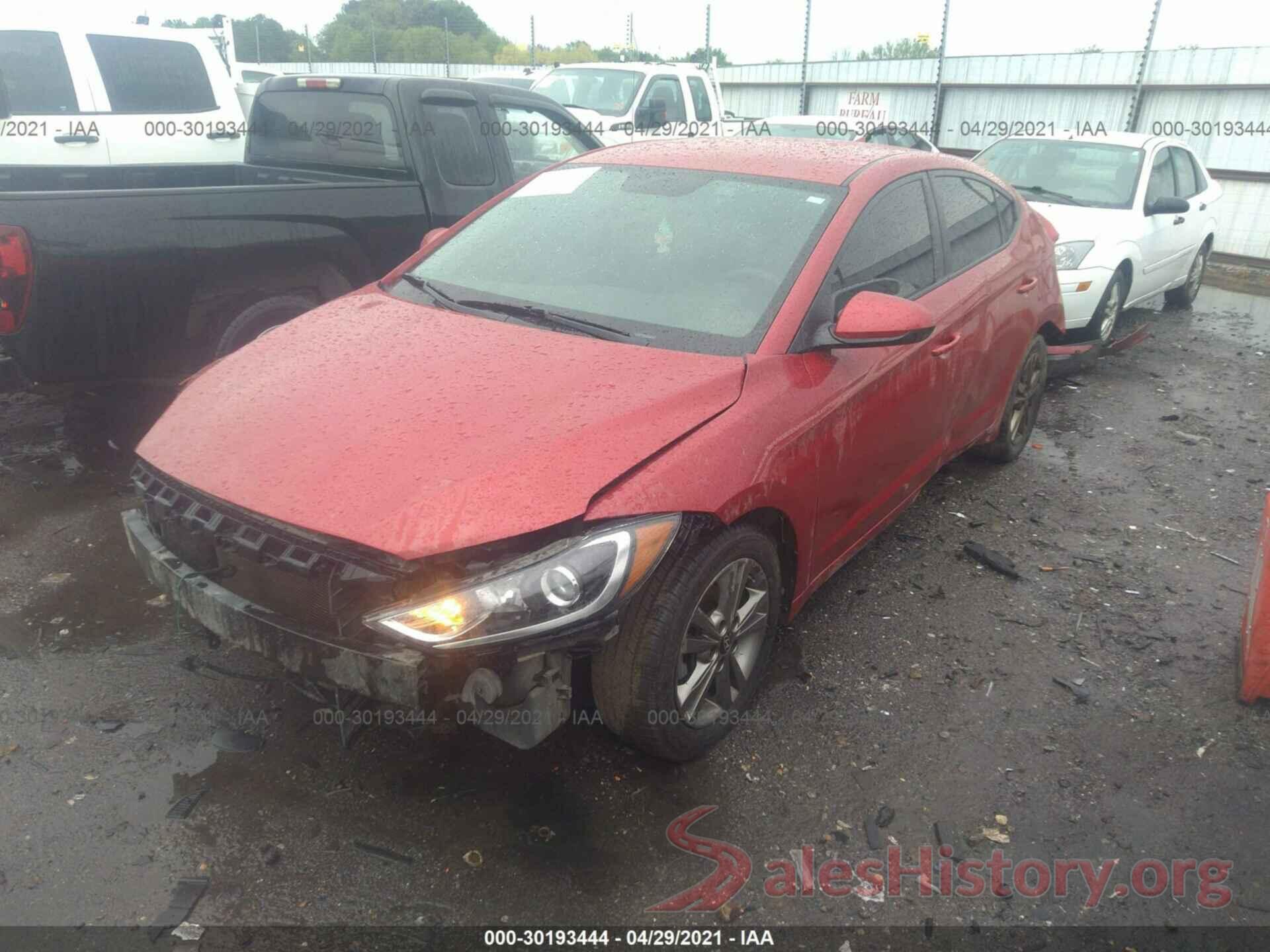 5NPD84LF4JH298140 2018 HYUNDAI ELANTRA