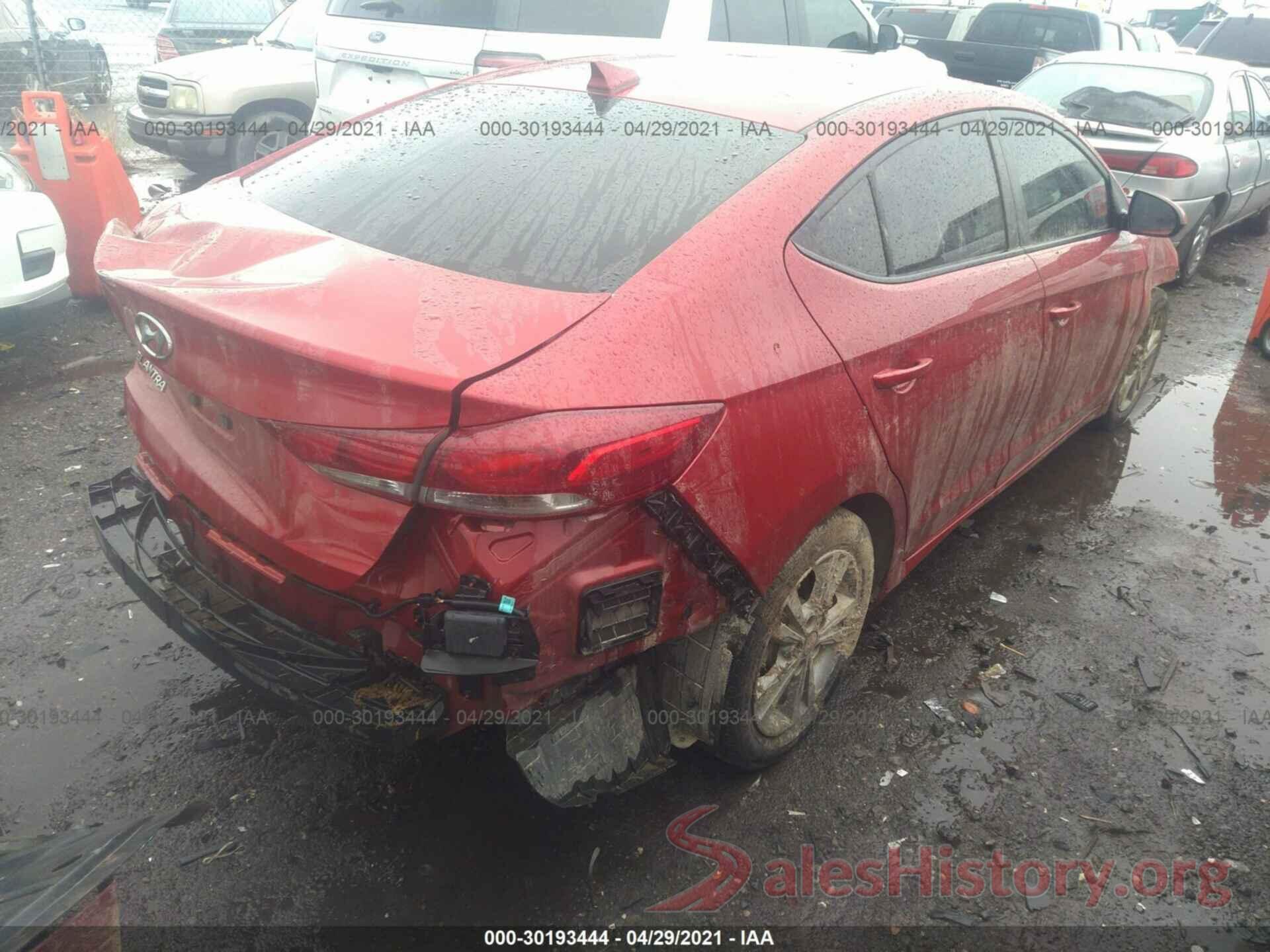 5NPD84LF4JH298140 2018 HYUNDAI ELANTRA