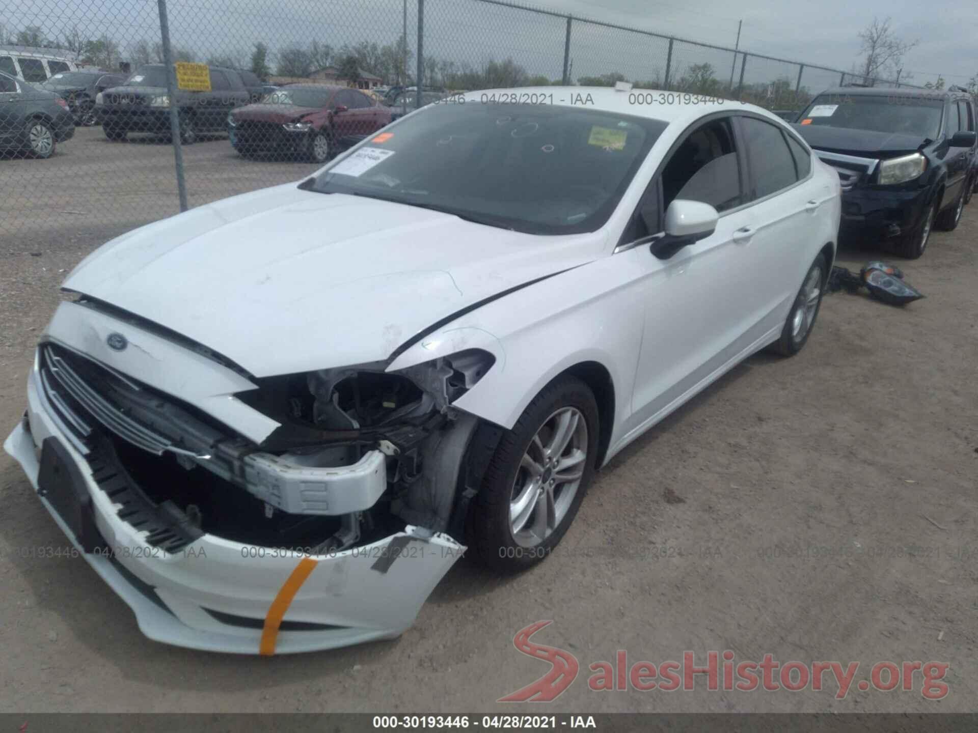 3FA6P0HD3JR266195 2018 FORD FUSION