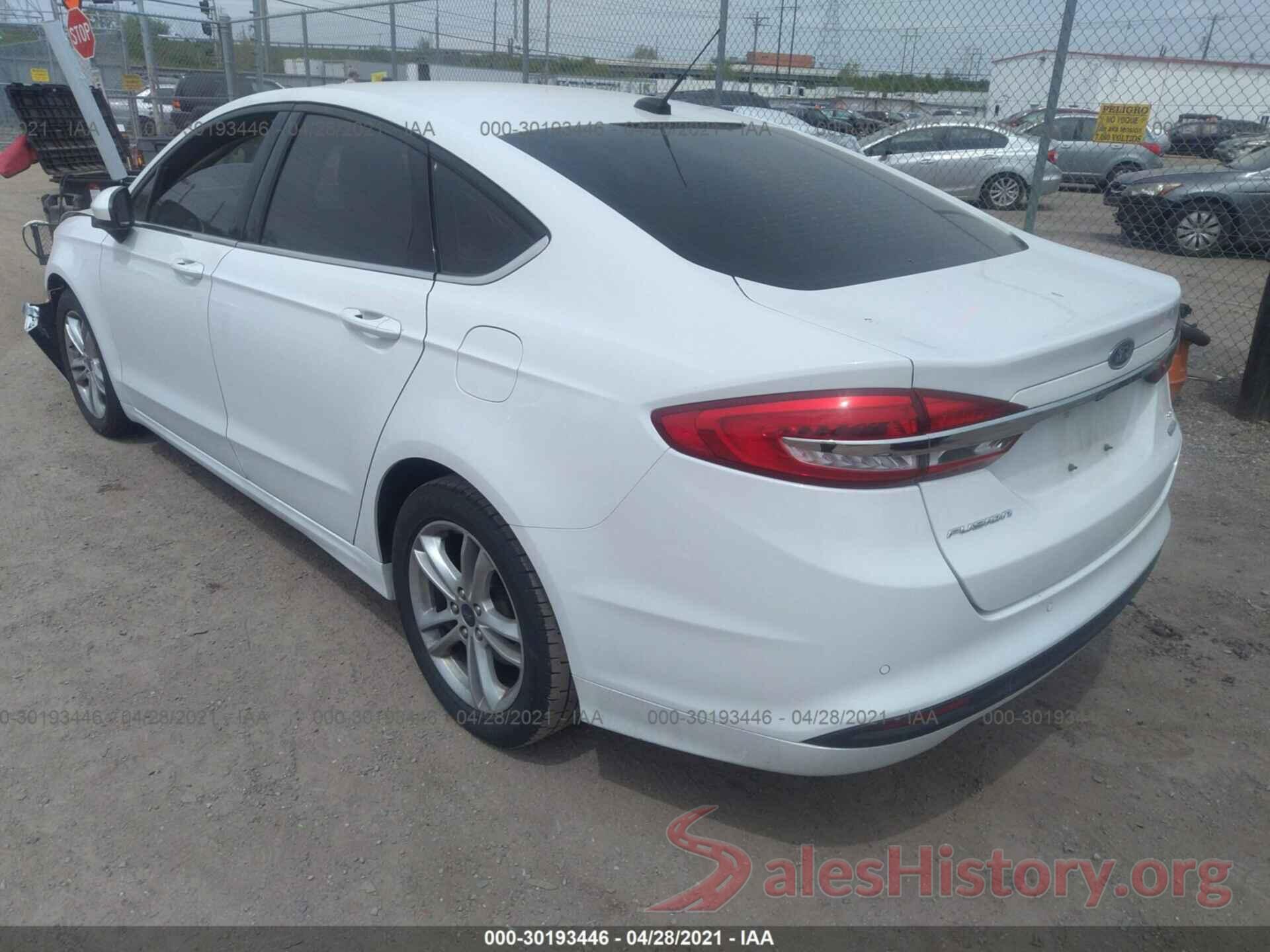 3FA6P0HD3JR266195 2018 FORD FUSION