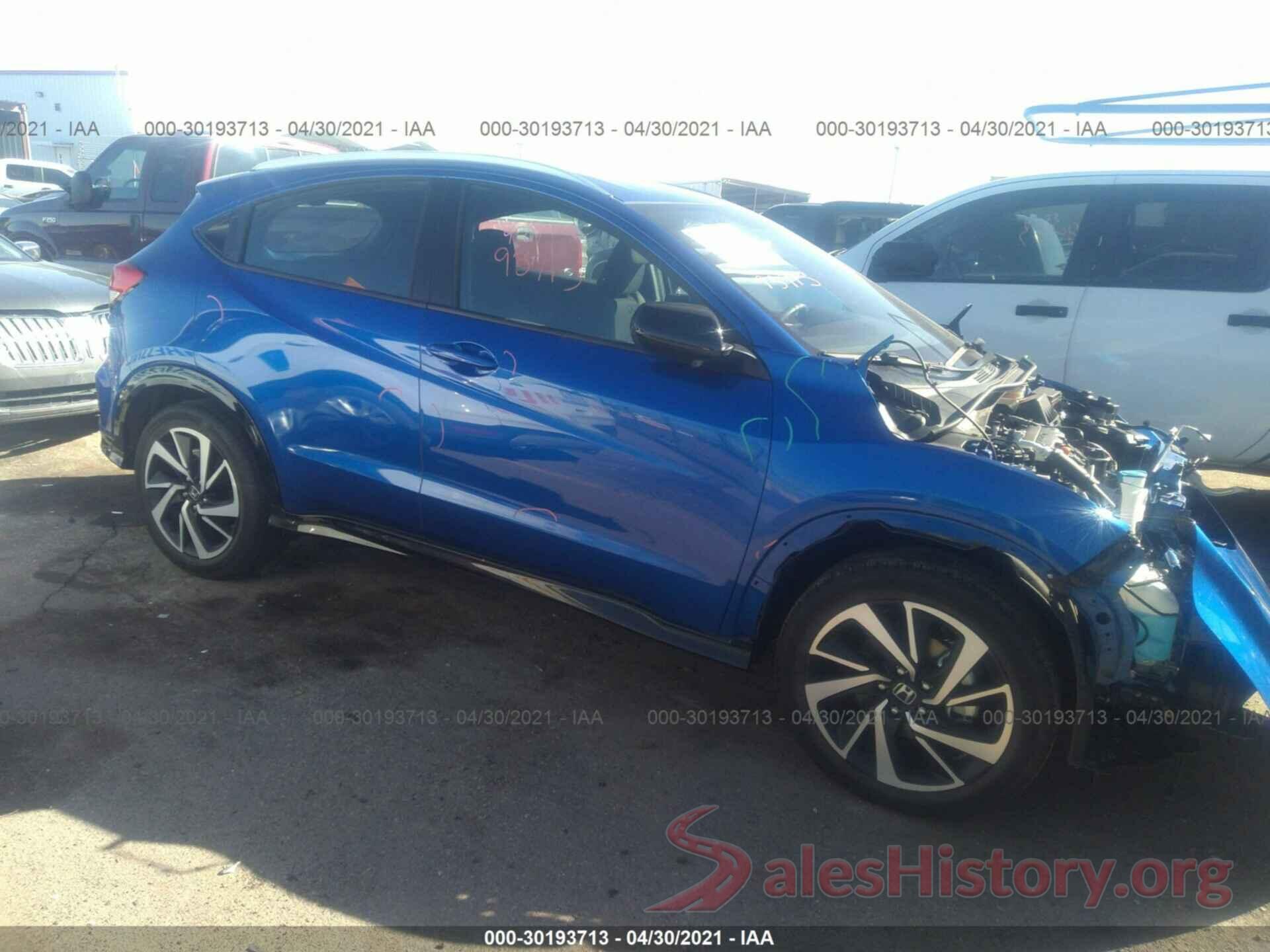 3CZRU6H18LM721450 2020 HONDA HR-V