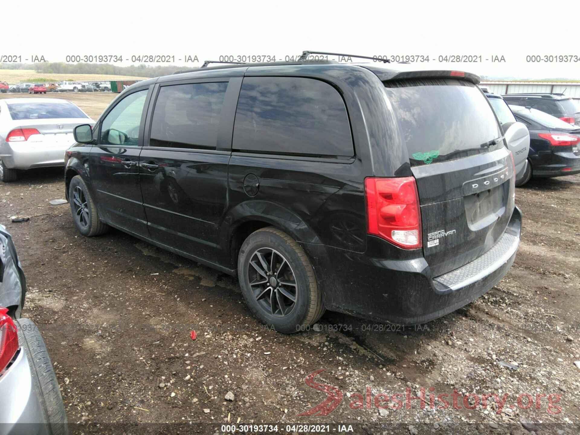 2C4RDGEGXHR807119 2017 DODGE GRAND CARAVAN