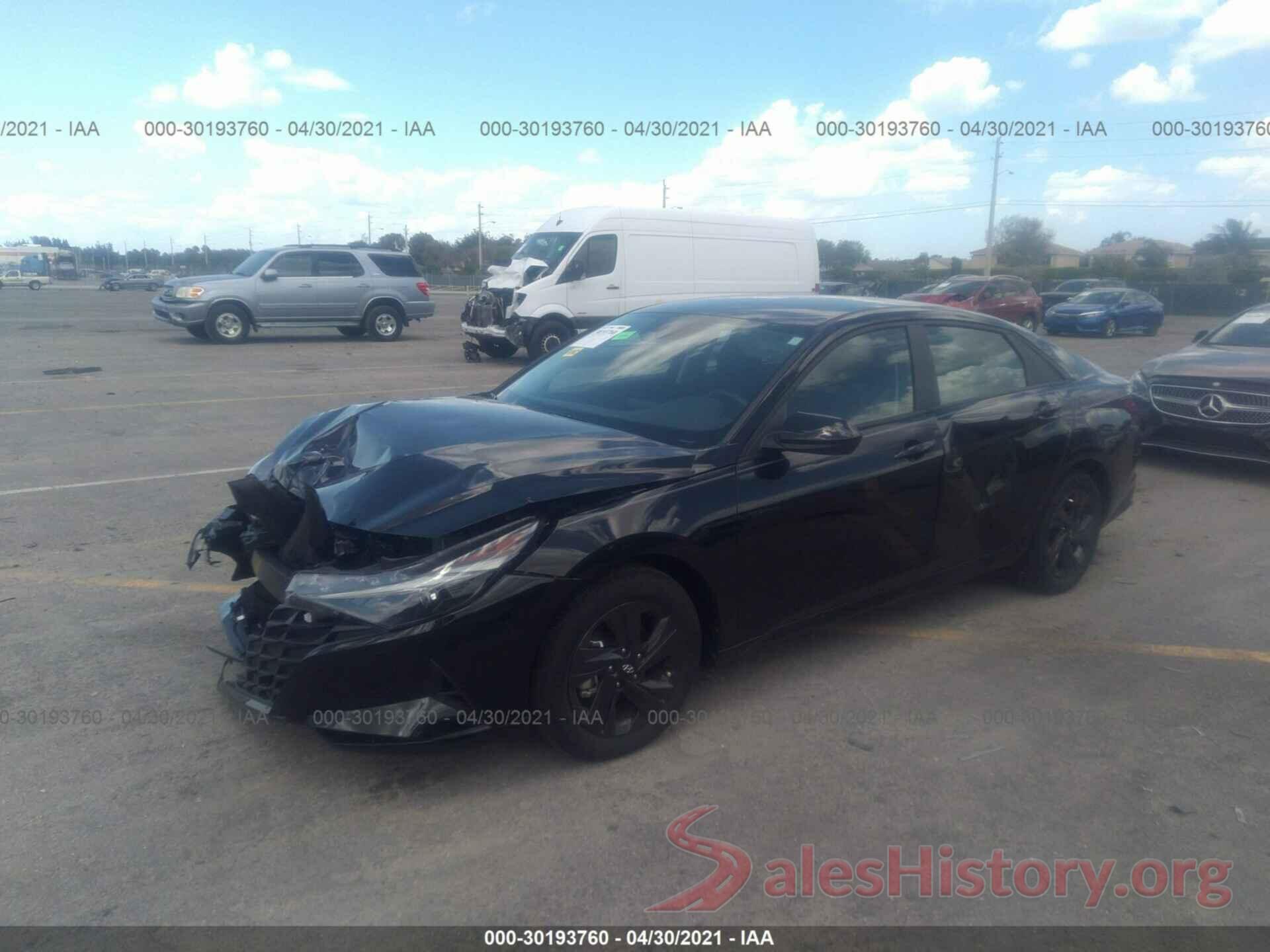 KMHLM4AGXMU089655 2021 HYUNDAI ELANTRA