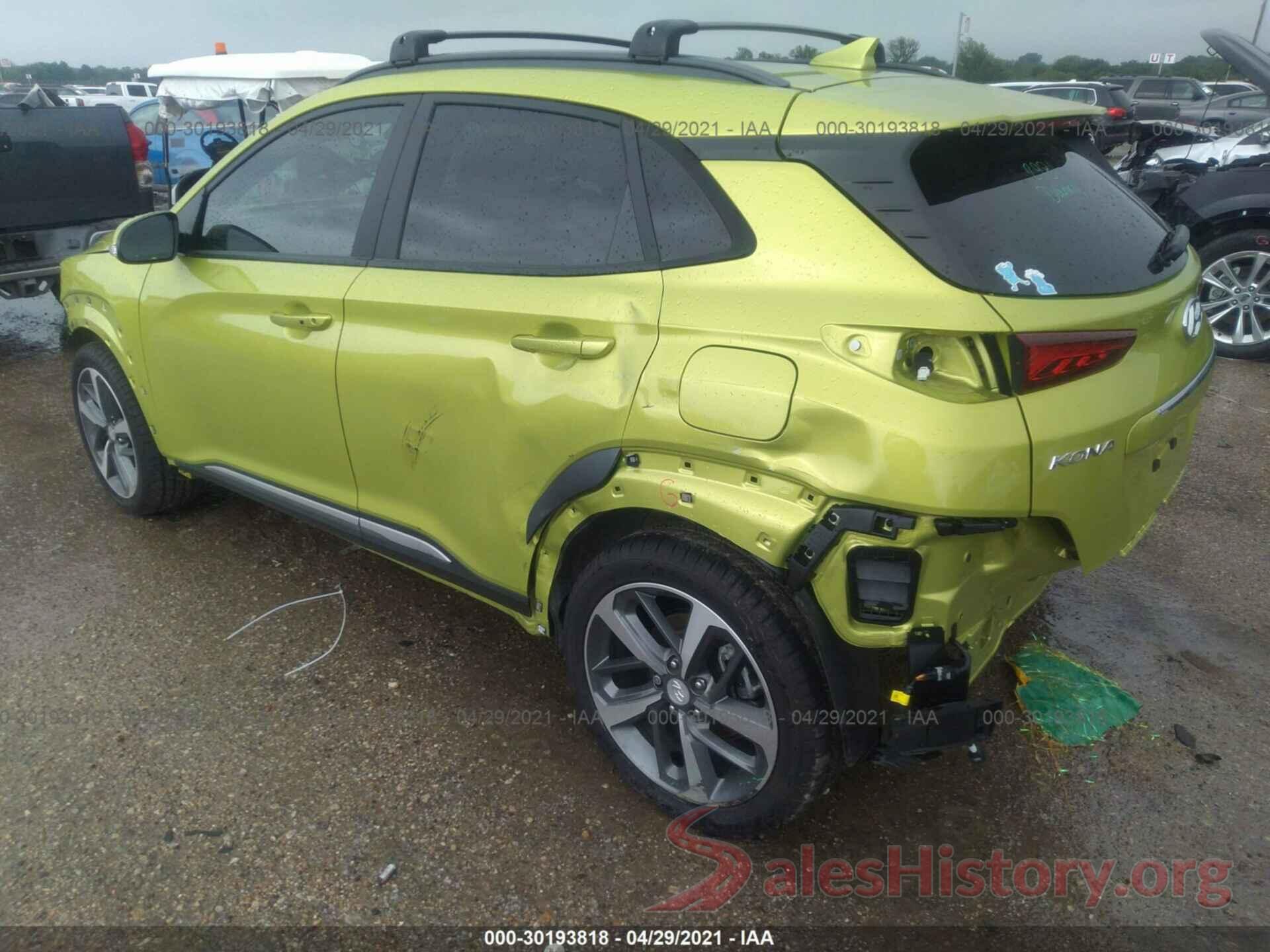 KM8K33A52LU514310 2020 HYUNDAI KONA