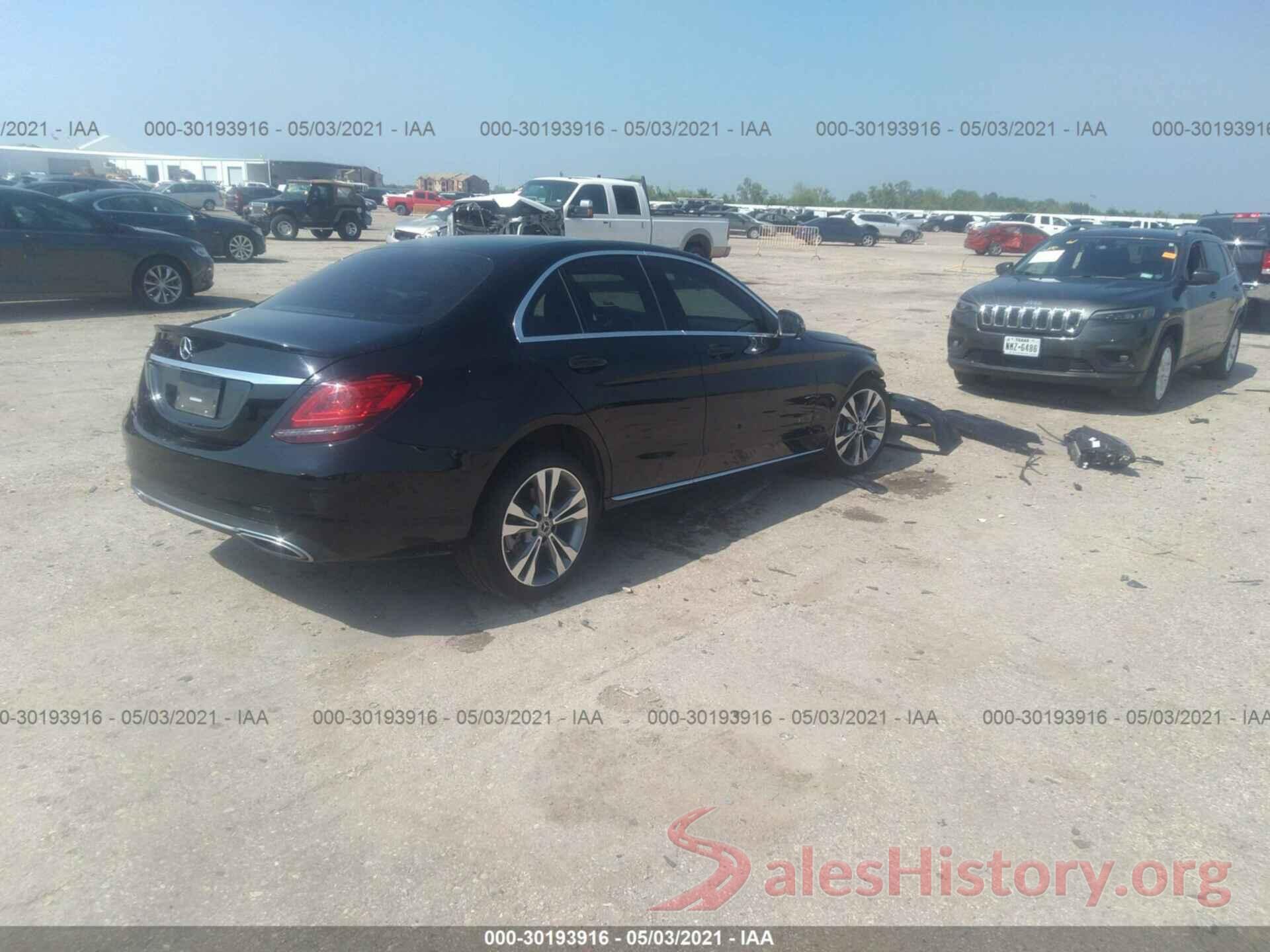 55SWF8DB2KU289307 2019 MERCEDES-BENZ C-CLASS