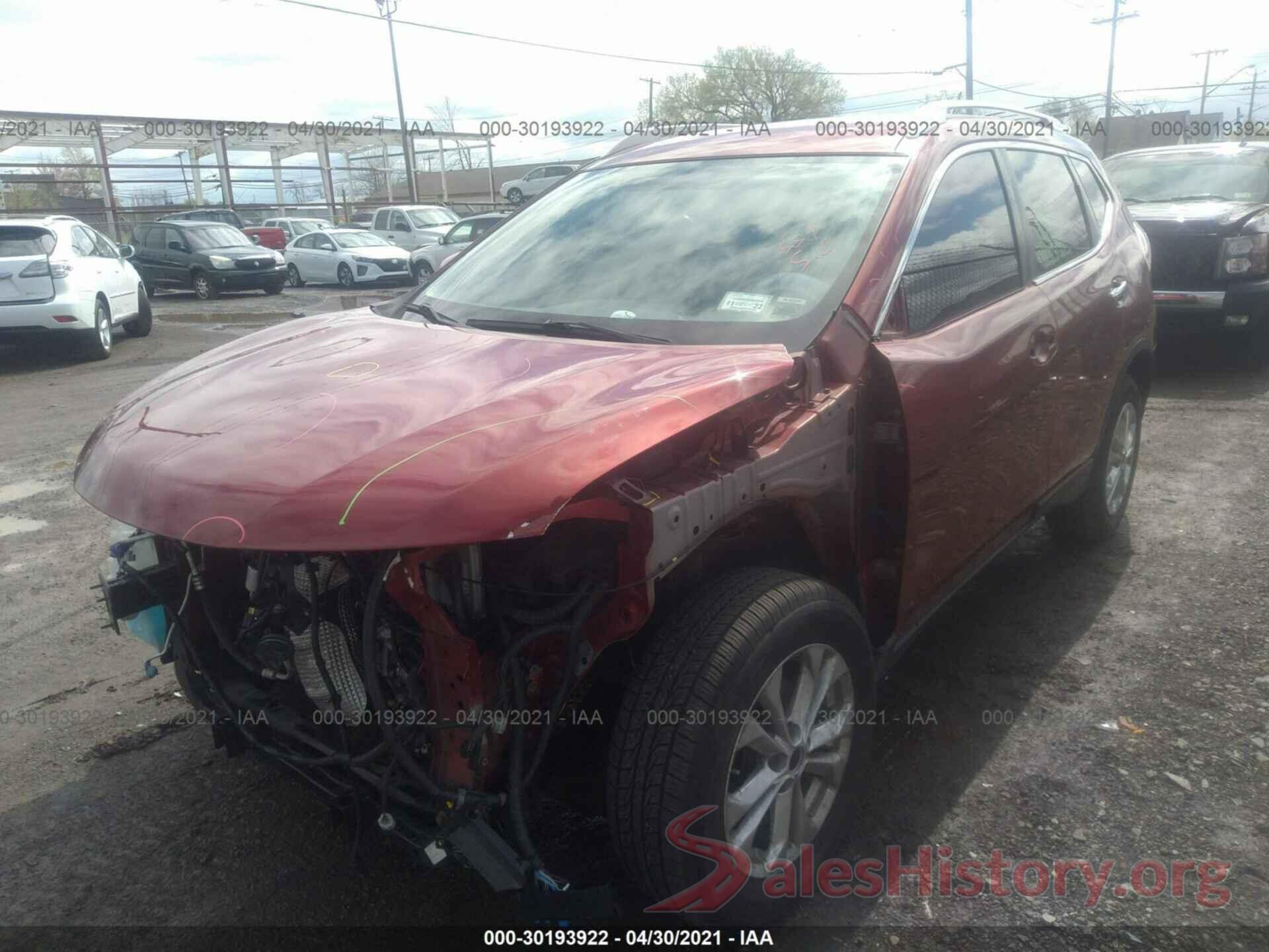 KNMAT2MVXGP614973 2016 NISSAN ROGUE