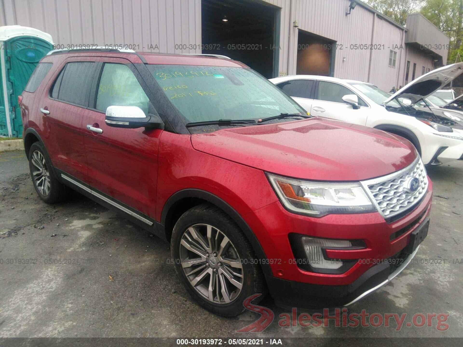 1FM5K8HT8HGB58730 2017 FORD EXPLORER