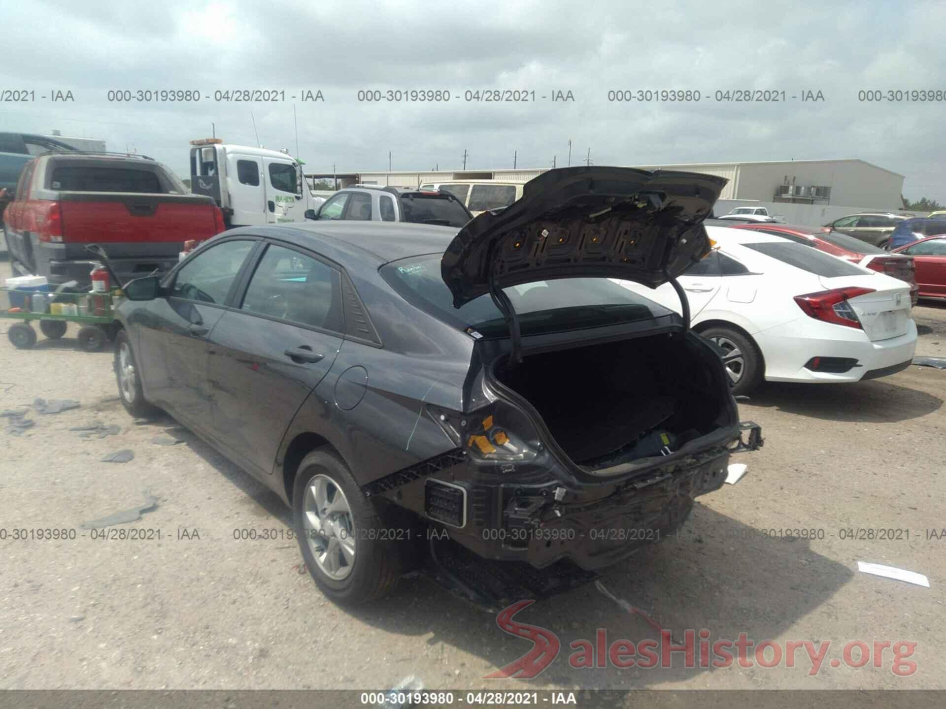 5NPLL4AGXMH023205 2021 HYUNDAI ELANTRA