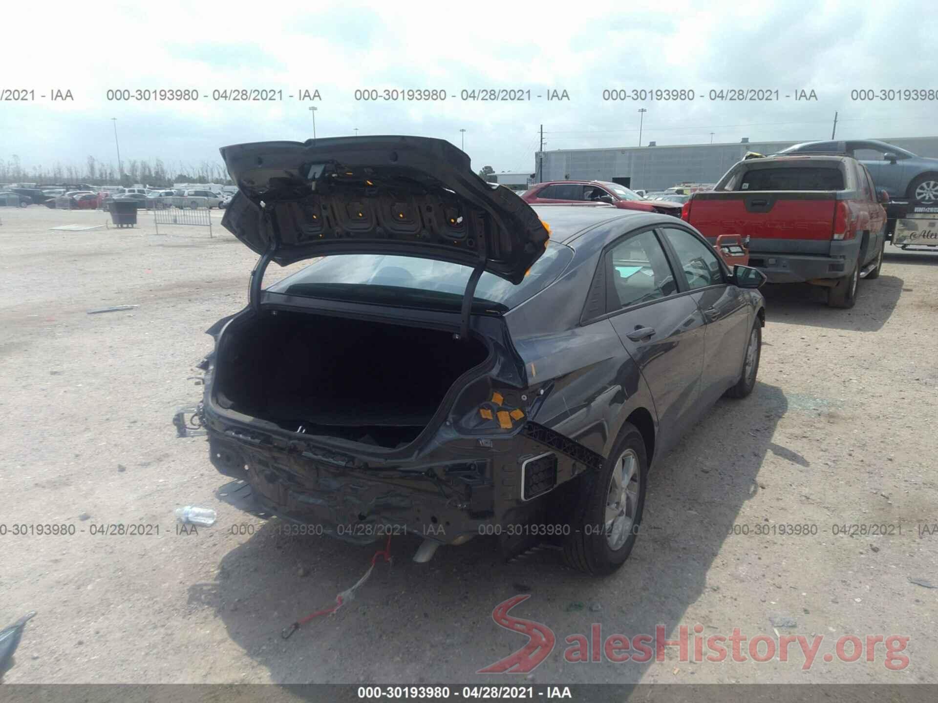 5NPLL4AGXMH023205 2021 HYUNDAI ELANTRA