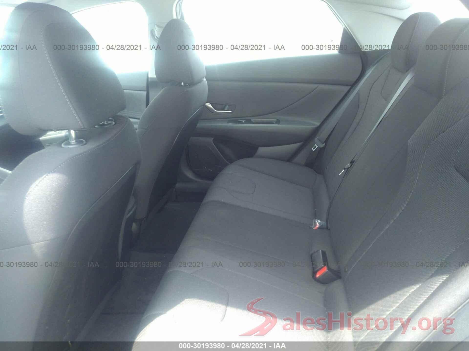 5NPLL4AGXMH023205 2021 HYUNDAI ELANTRA