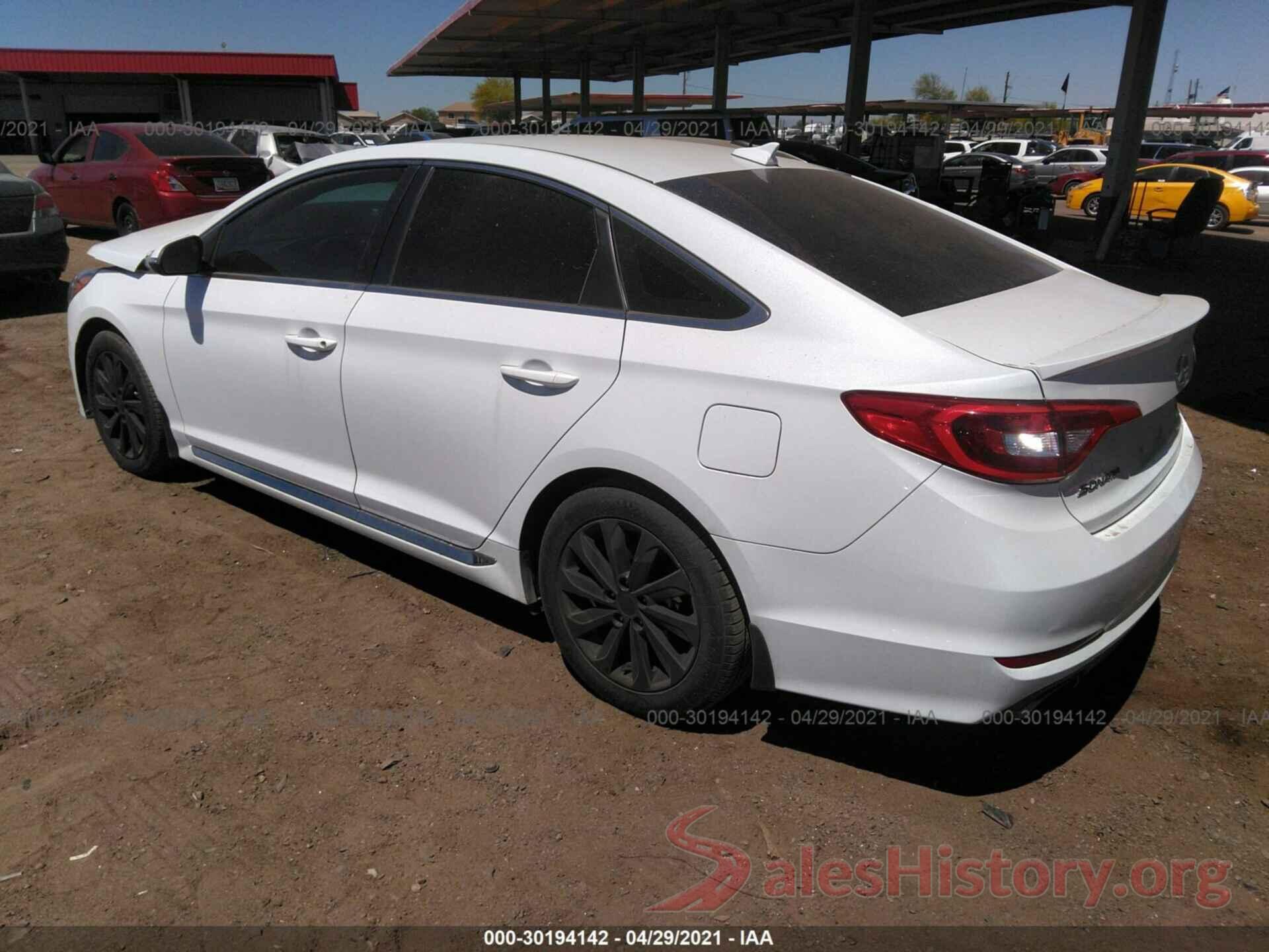 5NPE34AF2GH391110 2016 HYUNDAI SONATA