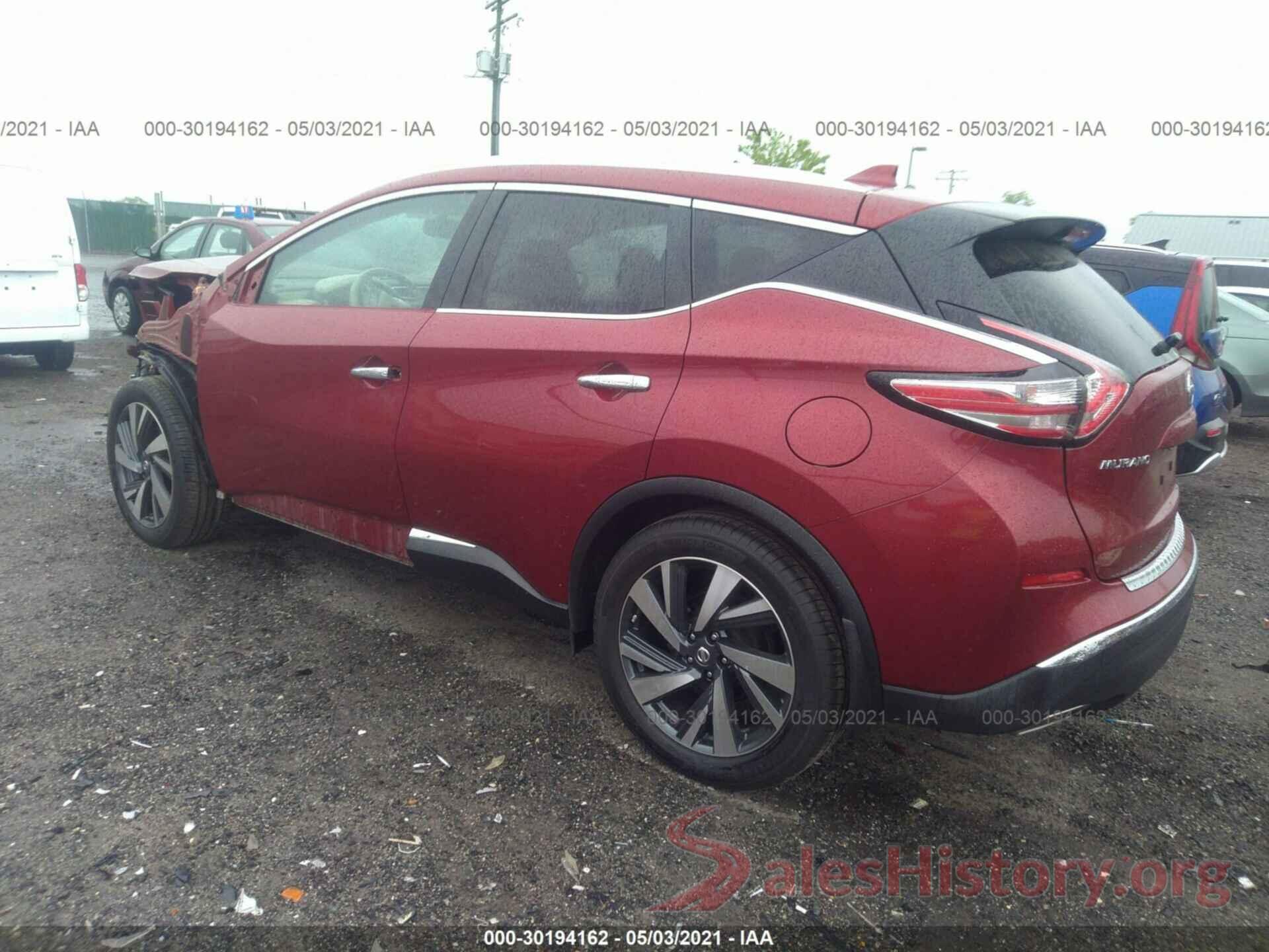 5N1AZ2MHXJN111483 2018 NISSAN MURANO