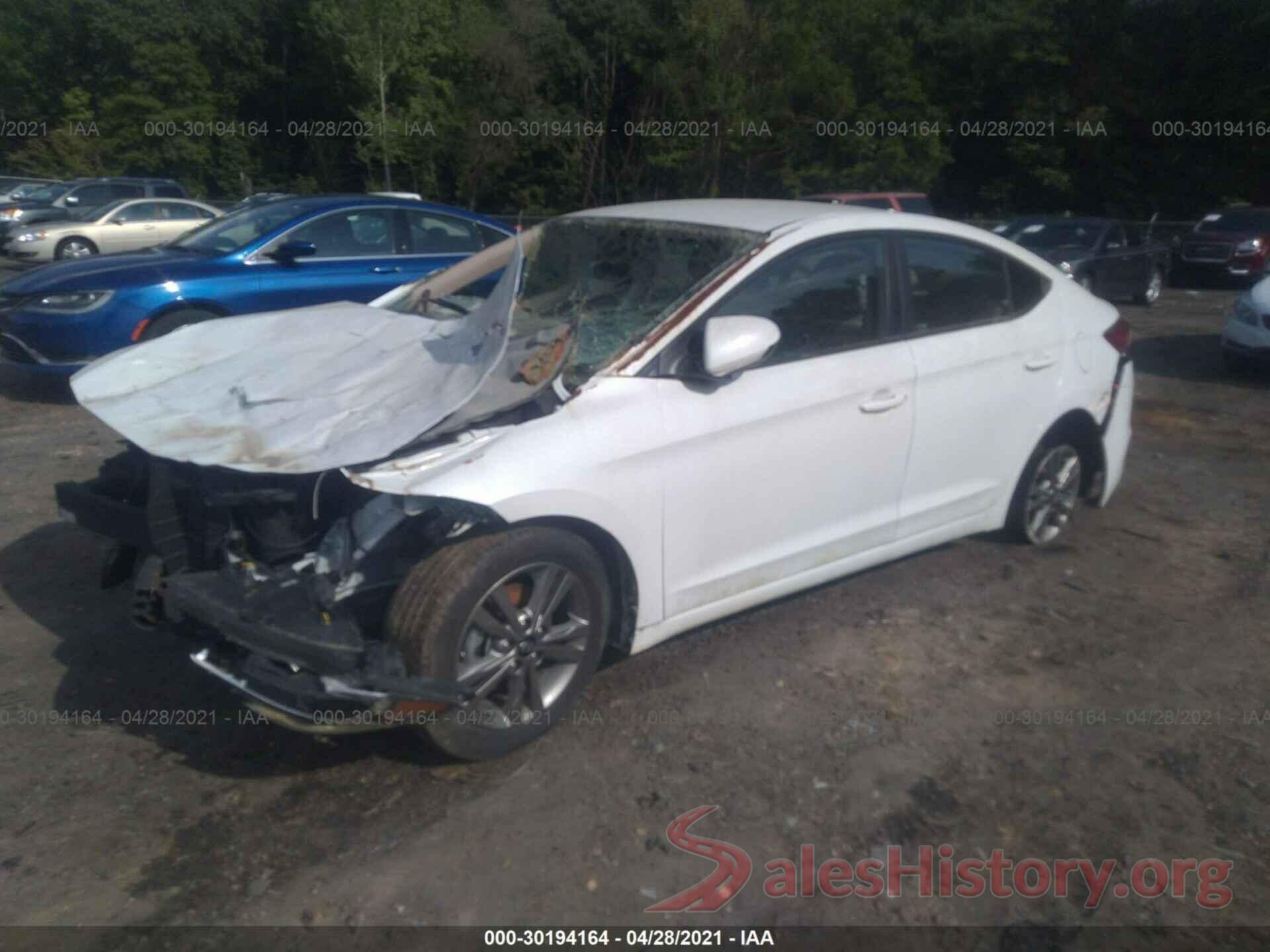 5NPD84LF7JH317246 2018 HYUNDAI ELANTRA