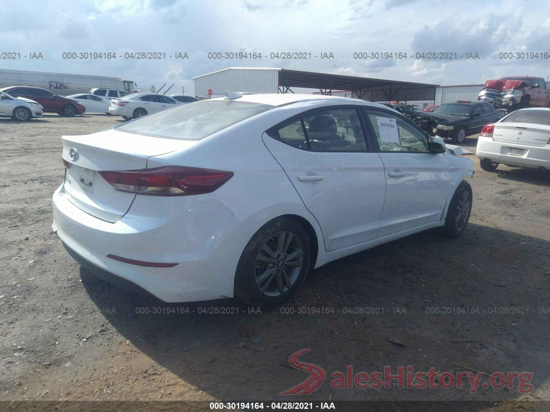 5NPD84LF7JH317246 2018 HYUNDAI ELANTRA