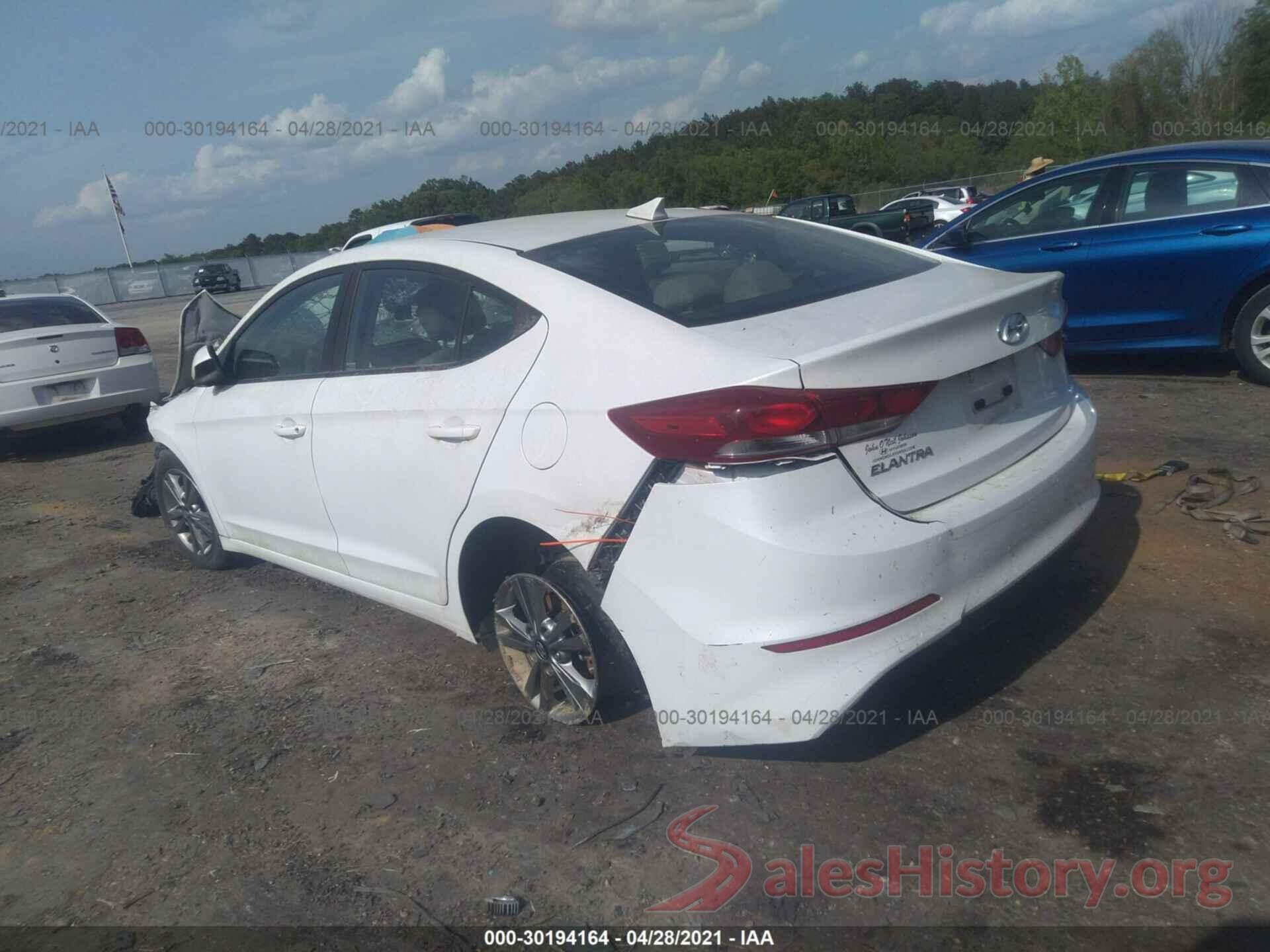 5NPD84LF7JH317246 2018 HYUNDAI ELANTRA