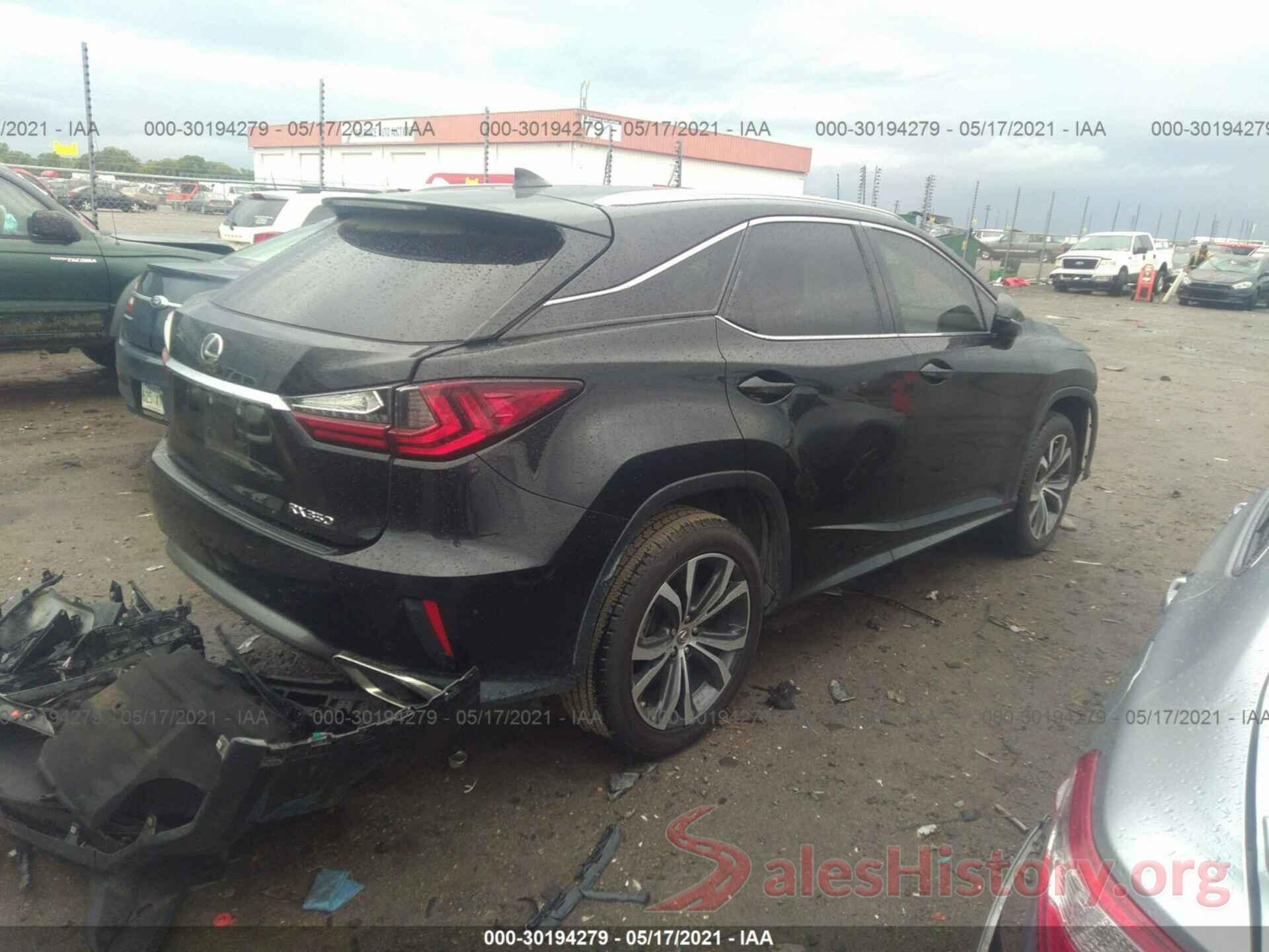 2T2ZZMCA5HC059082 2017 LEXUS RX