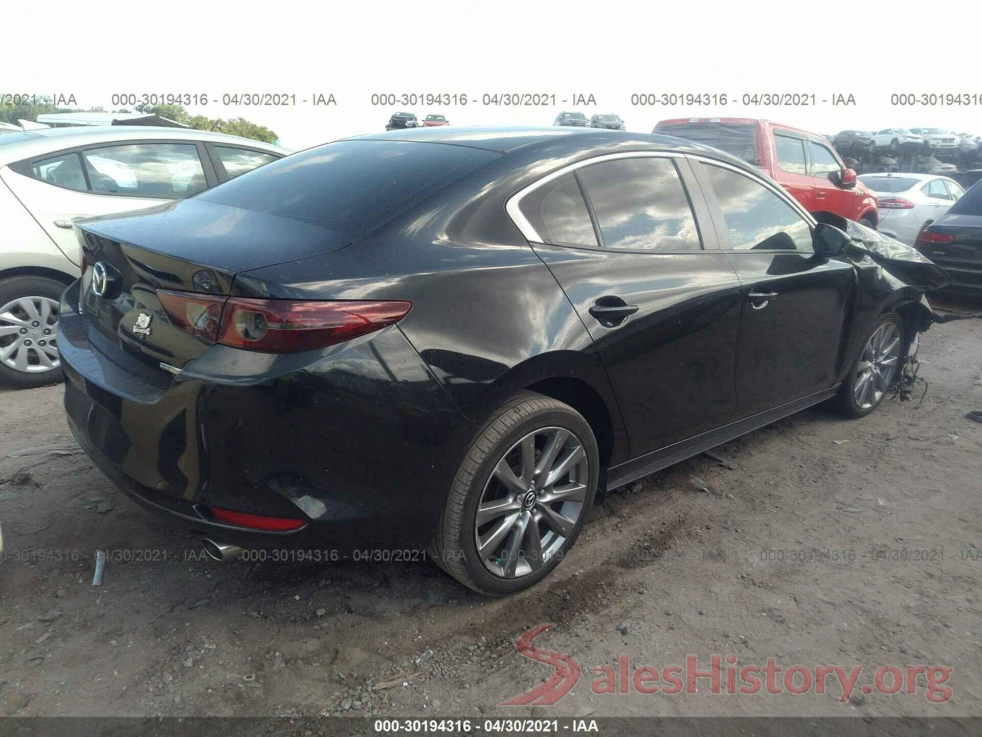 JM1BPACL6K1107180 2019 MAZDA MAZDA3 SEDAN