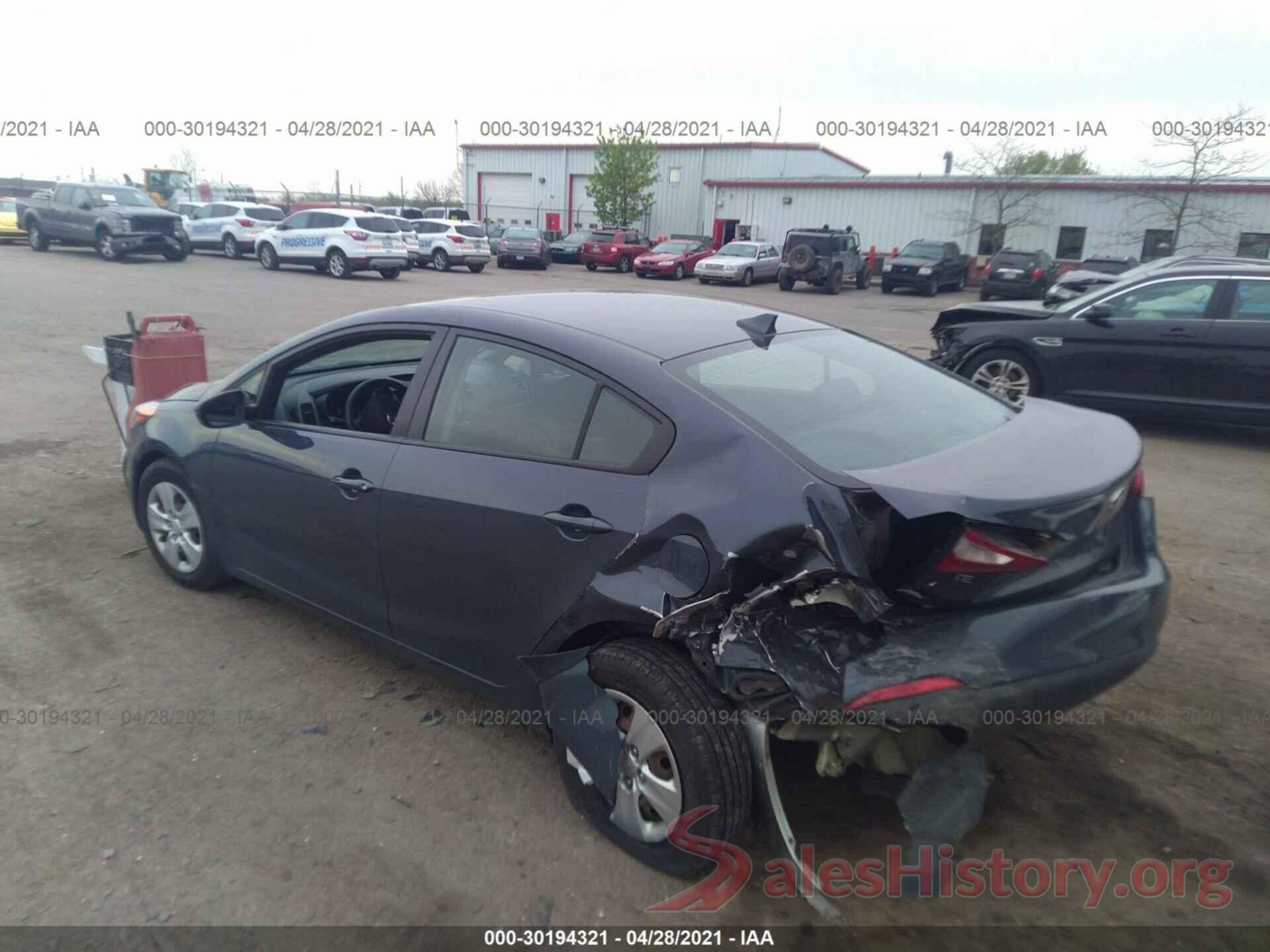 KNAFK4A69G5475431 2016 KIA FORTE