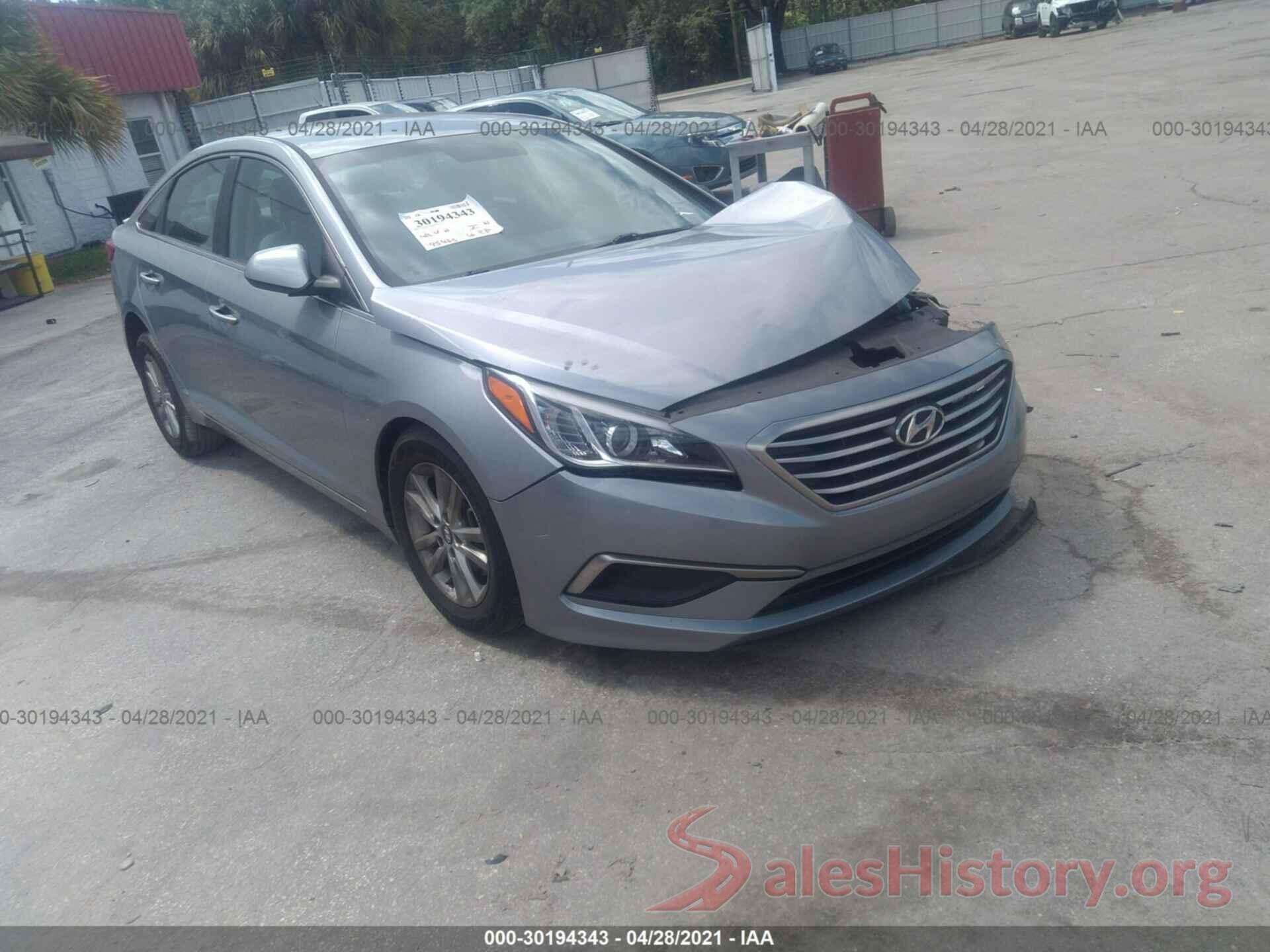 5NPE24AF0HH572727 2017 HYUNDAI SONATA