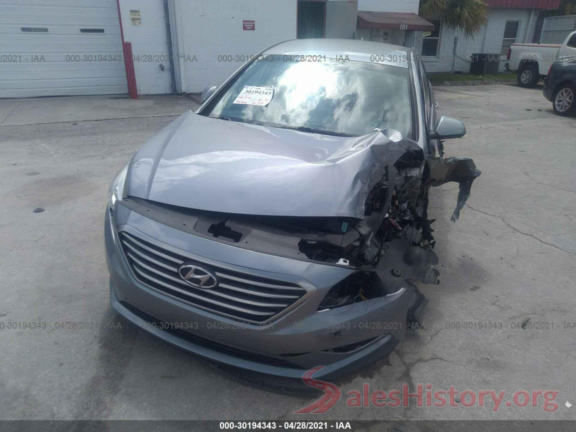 5NPE24AF0HH572727 2017 HYUNDAI SONATA